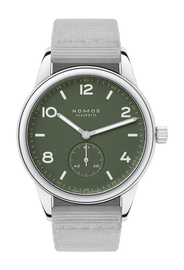 Nomos Glashütte Club automatic oliva