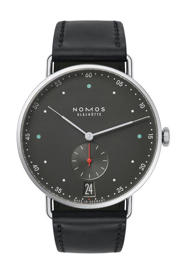Nomos Glashütte Metro 38 date urban gray
