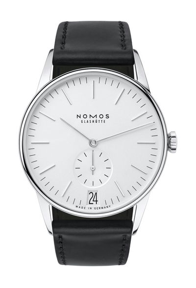Nomos Glashütte Orion 38 date white