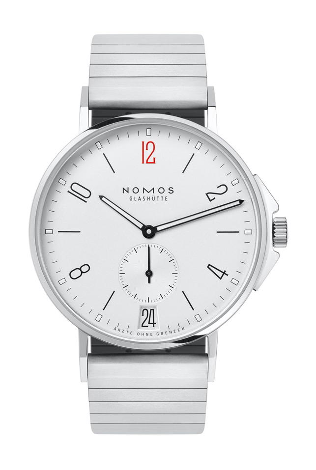 Nomos Glashütte Ahoi Date Doctors Without Borders