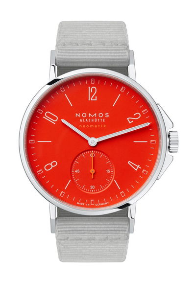 Nomos Glashütte Ahoi neomatik Siren red