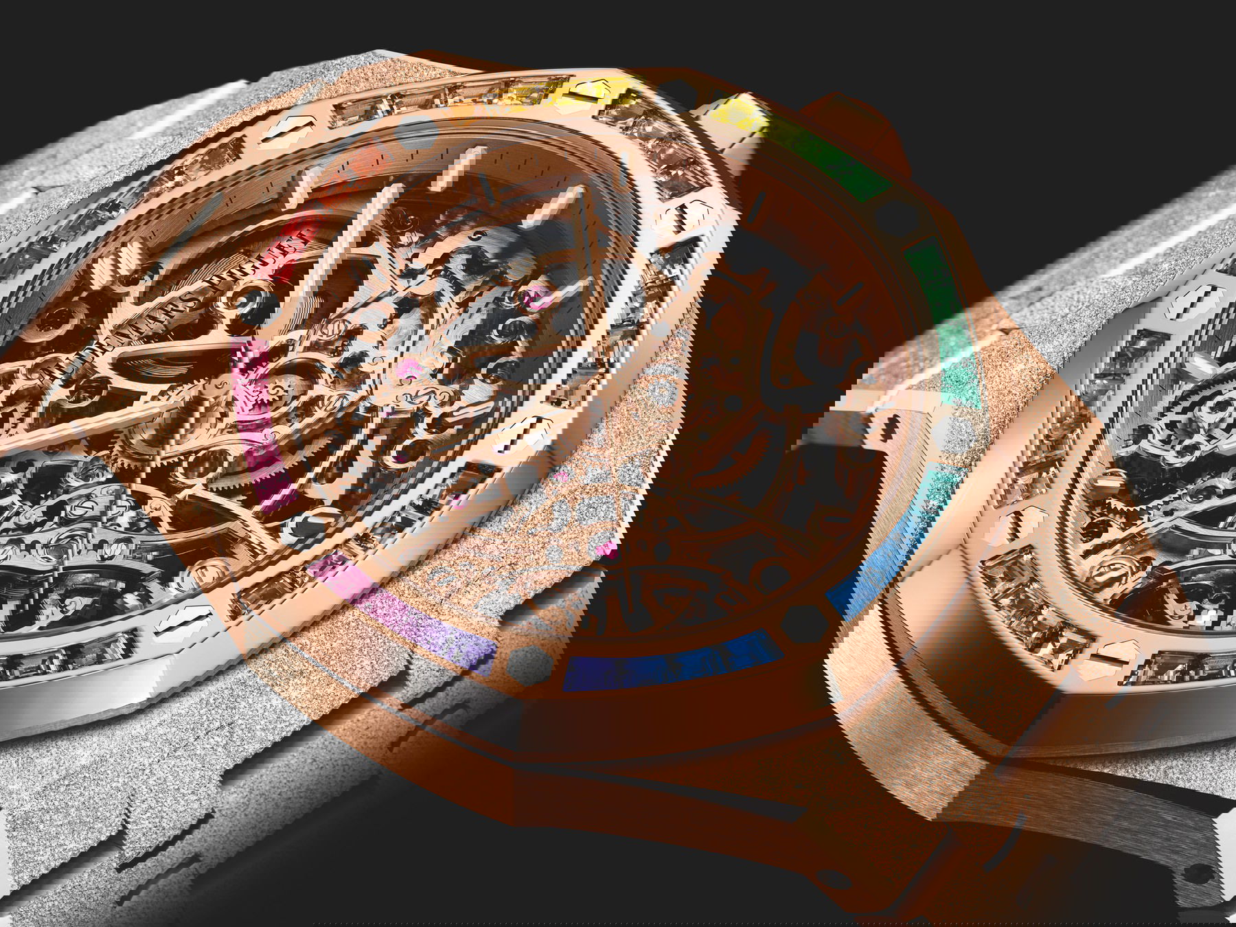 Audemars Piguet Royal Oak Frosted Gold Double Balance Wheel Openworked