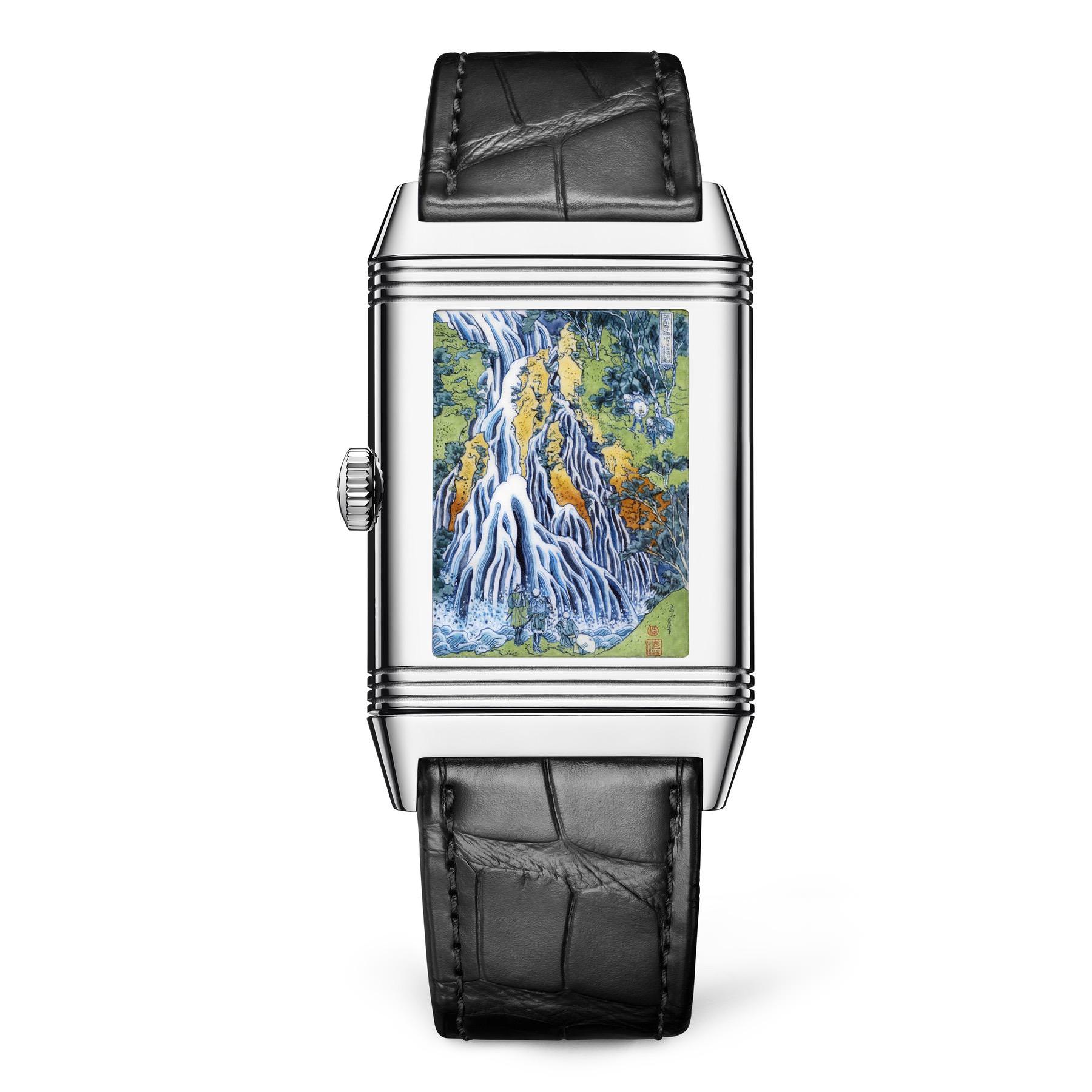 Jaeger-LeCoultre Reverso Tribute Enamel - Hokusai ‘Kirifuri Waterfall’