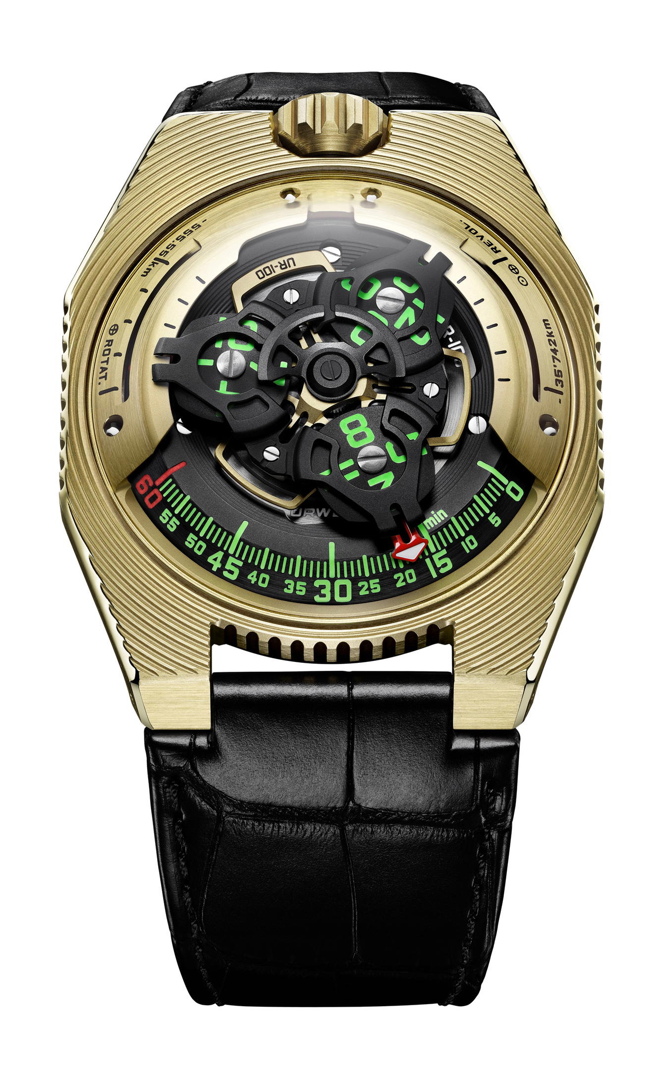 Urwerk UR-100 Electrum