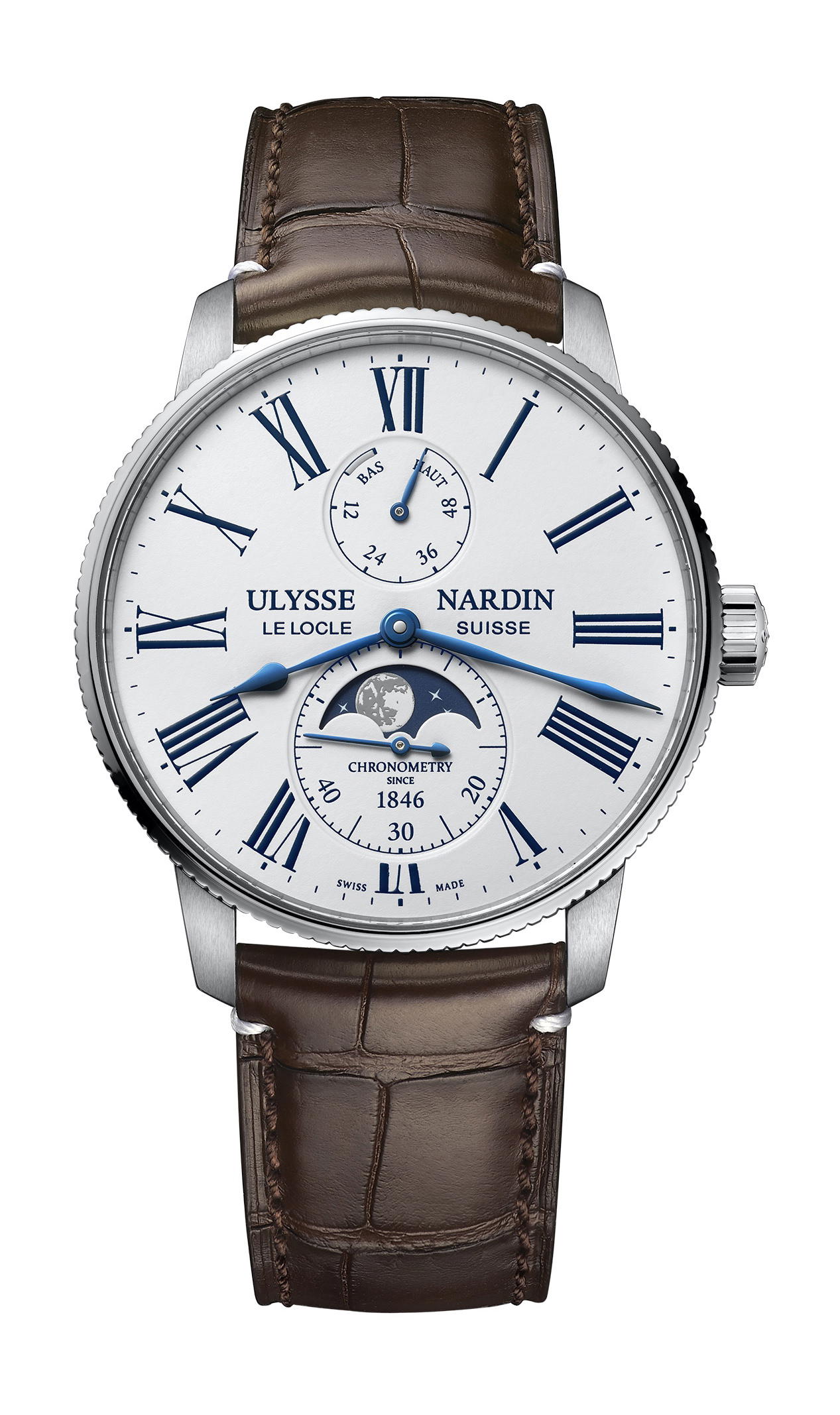 Ulysse Nardin Marine Torpilleur Moonphase