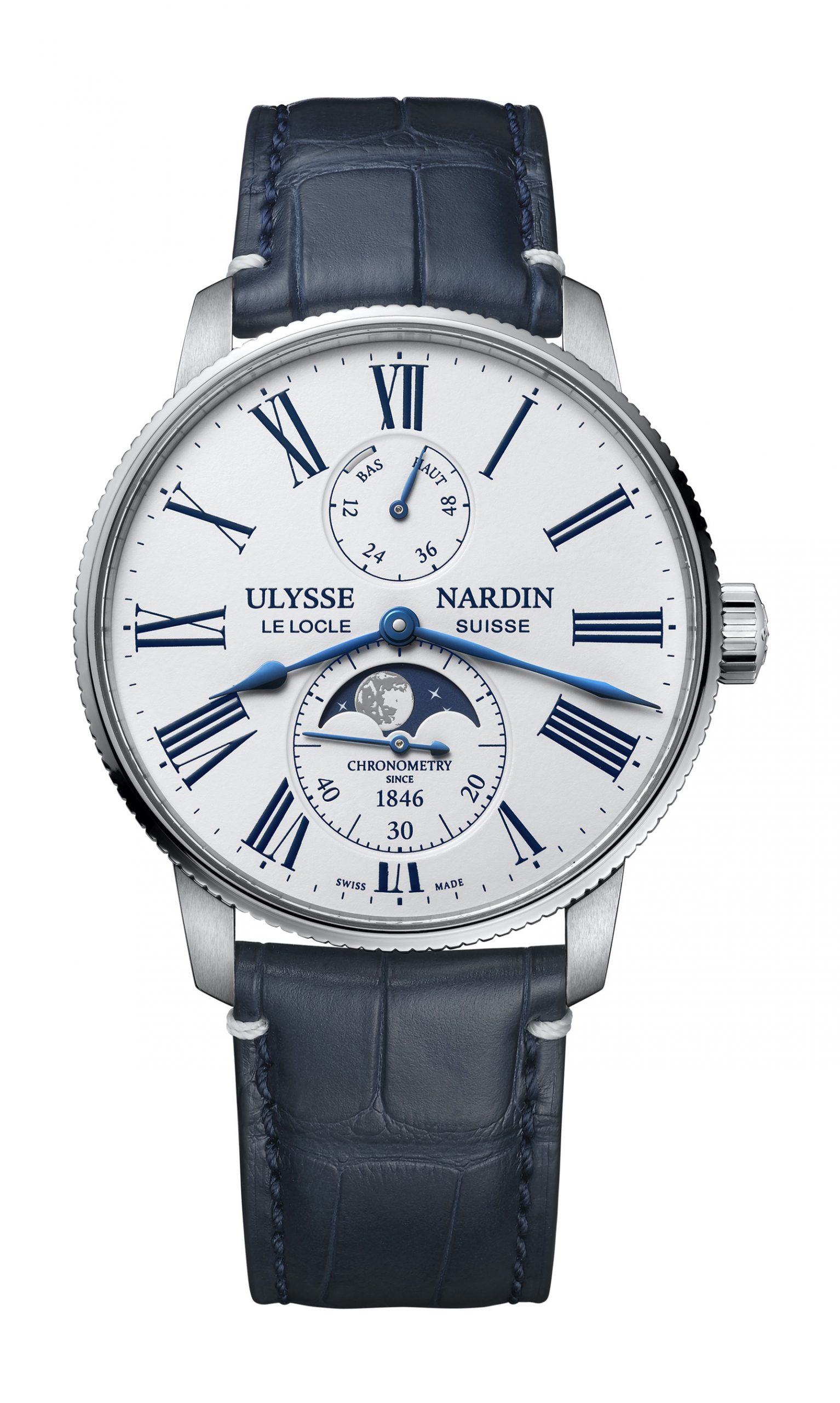 Ulysse Nardin Marine Torpilleur Moonphase