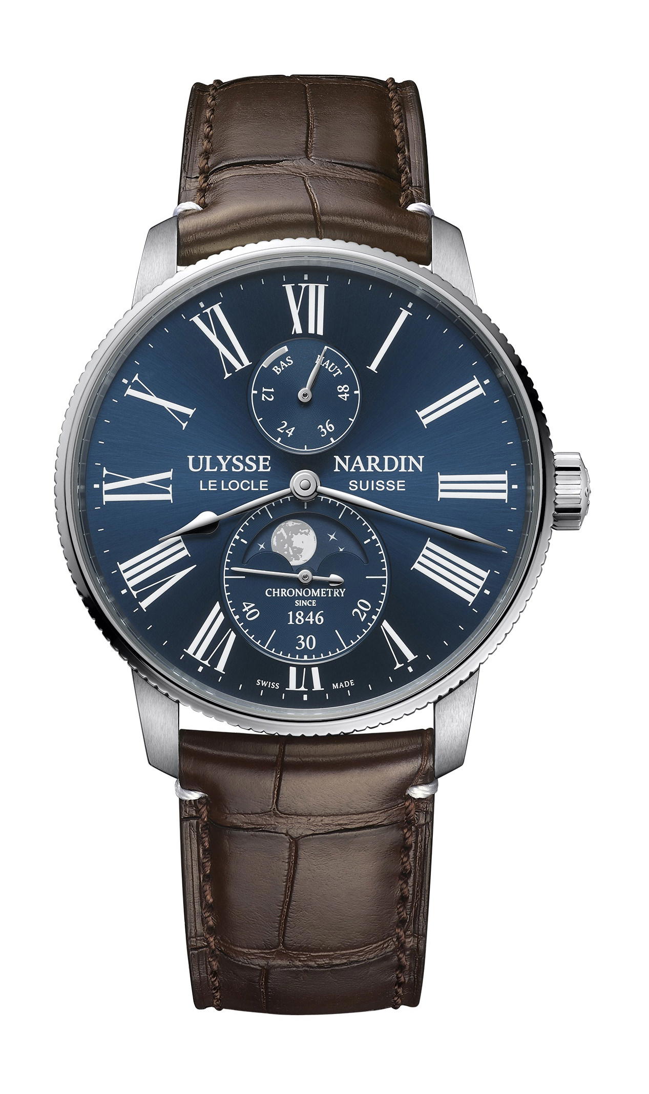 Ulysse Nardin Marine Torpilleur Moonphase