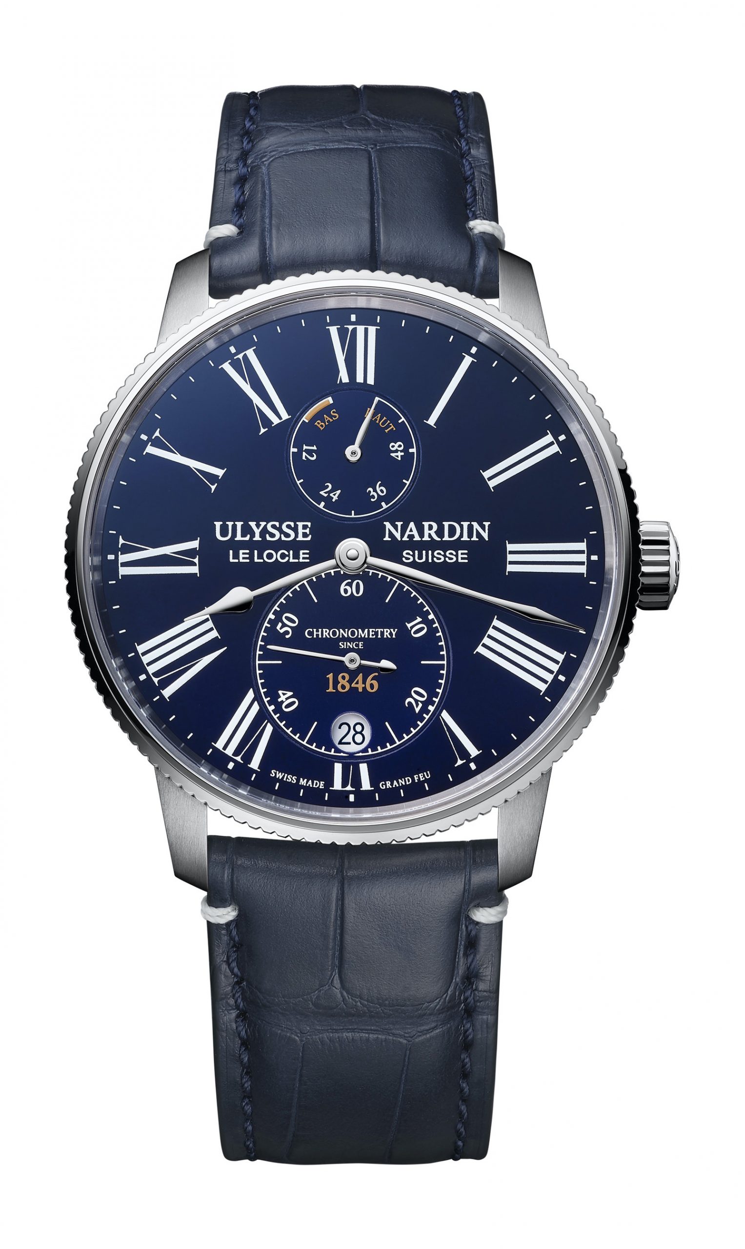 Ulysse Nardin Marine Torpilleur Blue Enamel