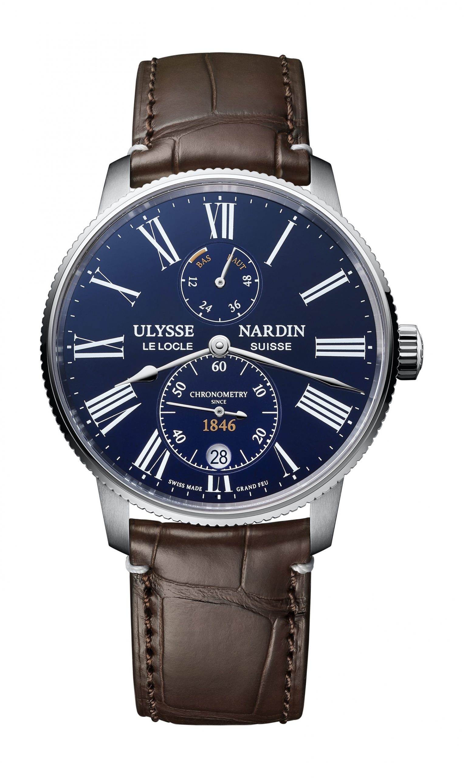 Ulysse Nardin Marine Torpilleur Blue Enamel