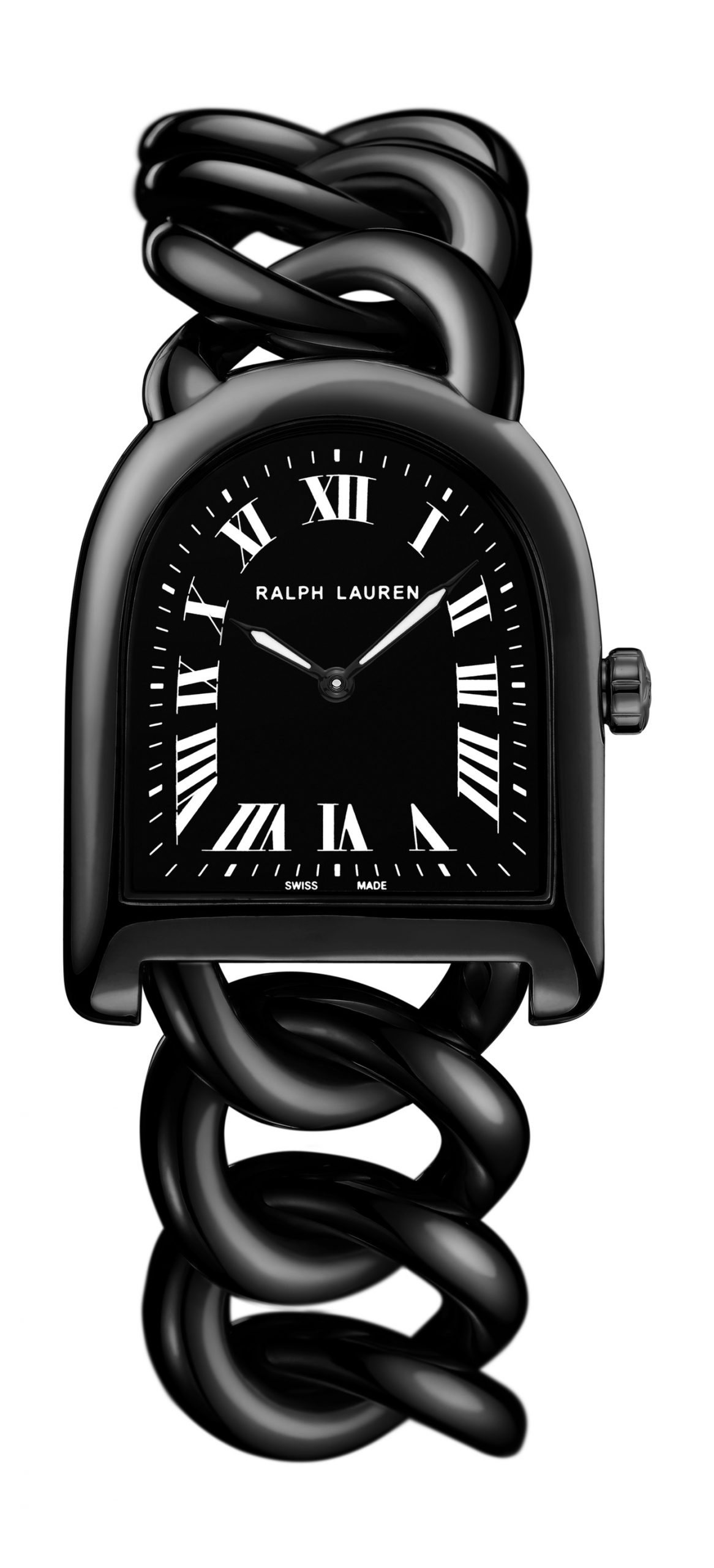 Ralph Lauren Stirrup Small Link Black
