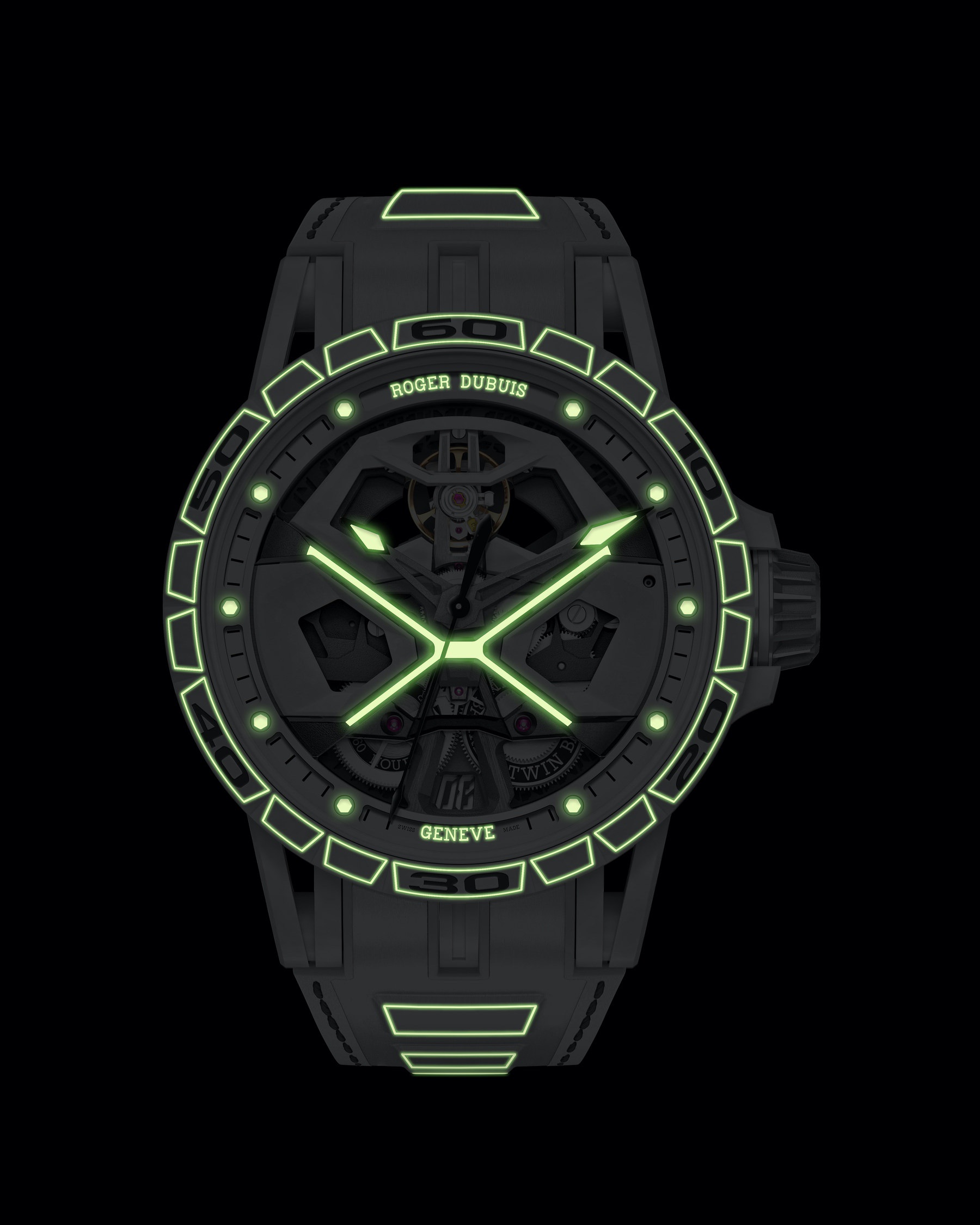 Excalibur Spider Monobalancier Huracan White CCF - Image 3