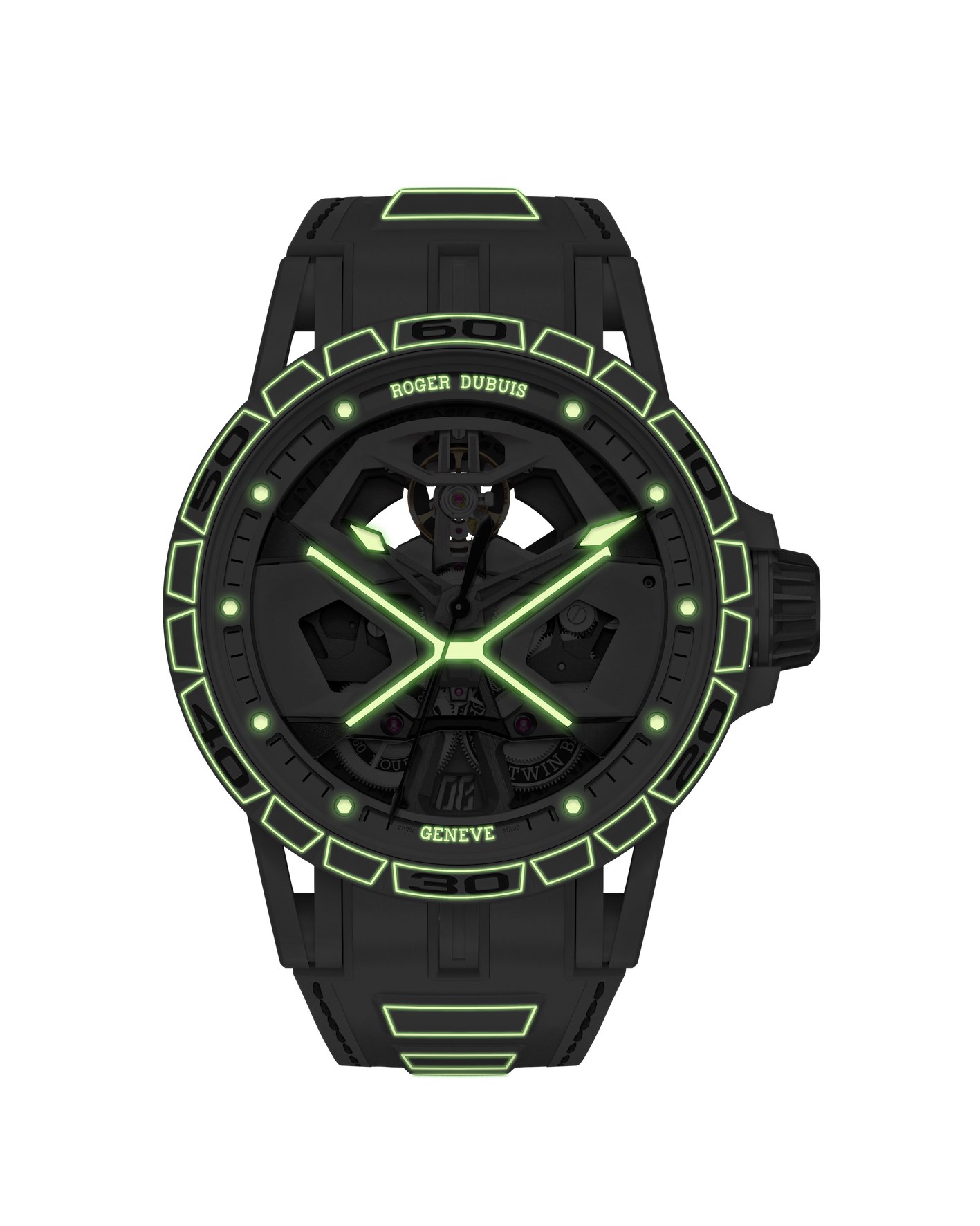 Excalibur Spider Monobalancier Huracan White CCF - Image 2