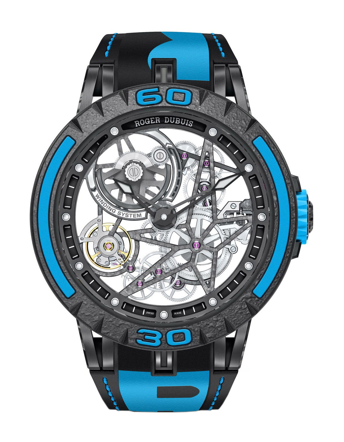 Roger Dubuis Excalibur Spider Pirelli Black DLC Titanium