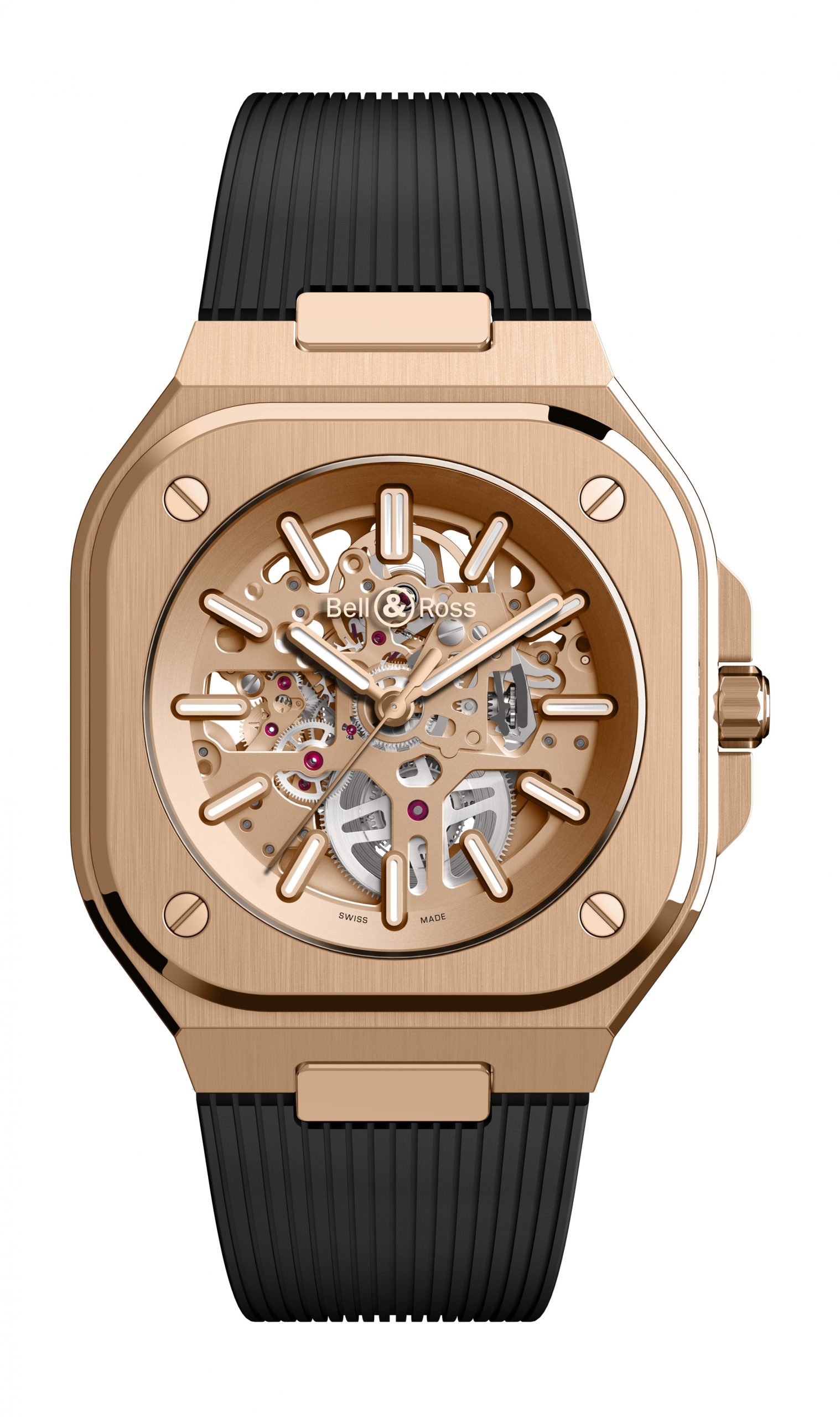 Bell & Ross BR 05 Skeleton Gold