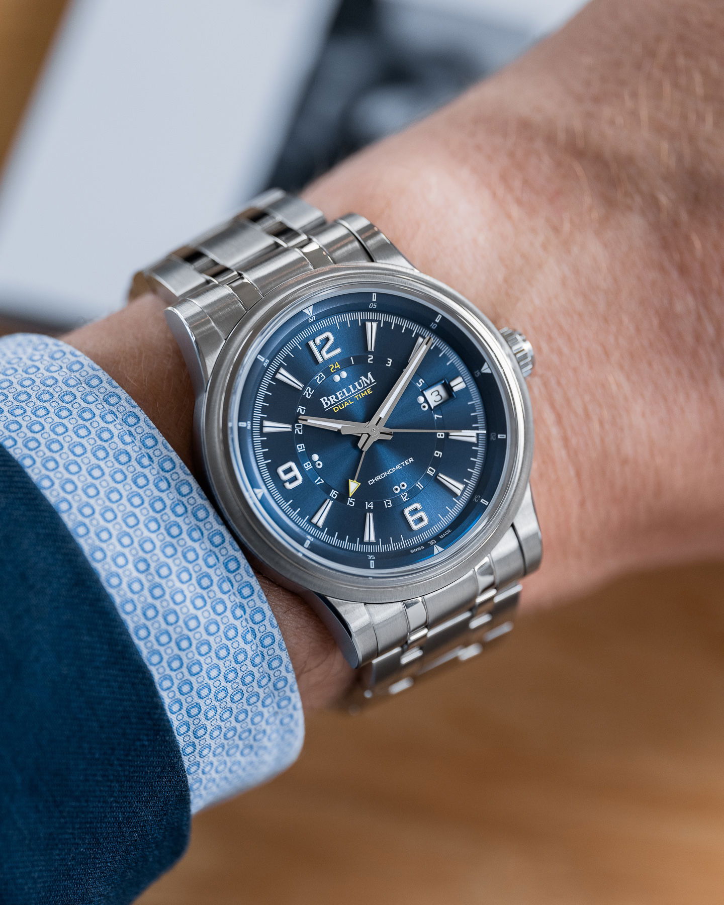 Brellum Wyvern GMT Chronometer