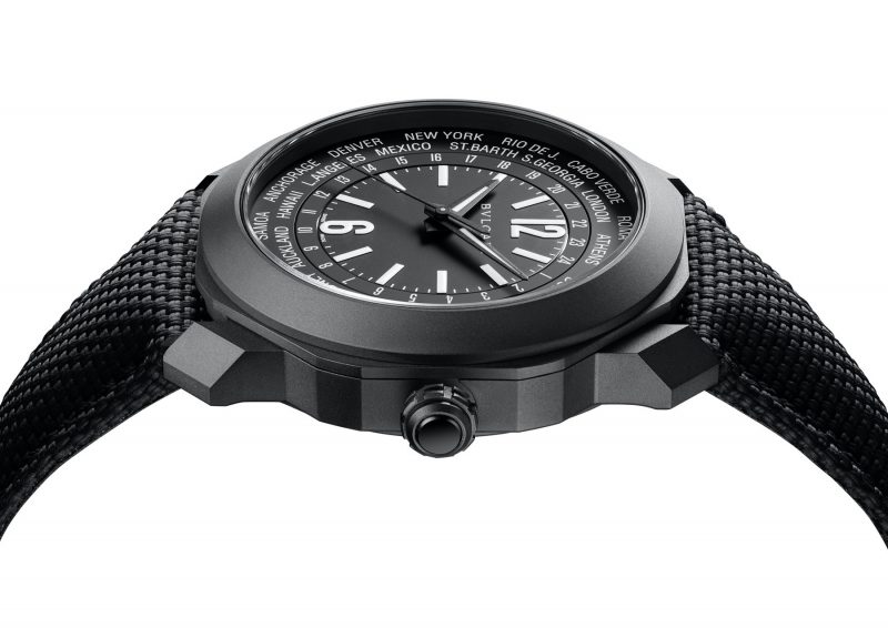 Bvlgari Octo Roma Worldtimer Steel D.L.C.