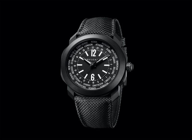 Bvlgari Octo Roma Worldtimer Steel D.L.C.