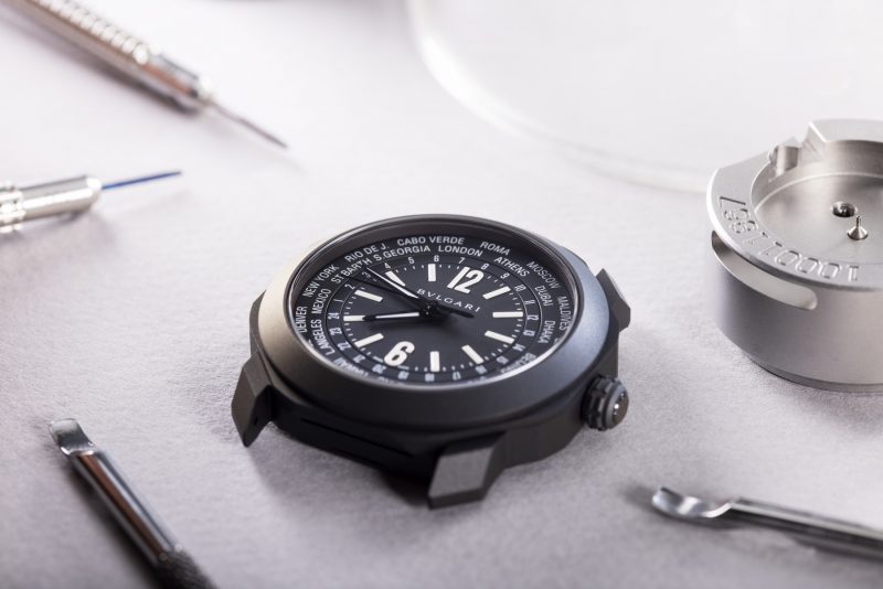Bvlgari Octo Roma Worldtimer Steel D.L.C.