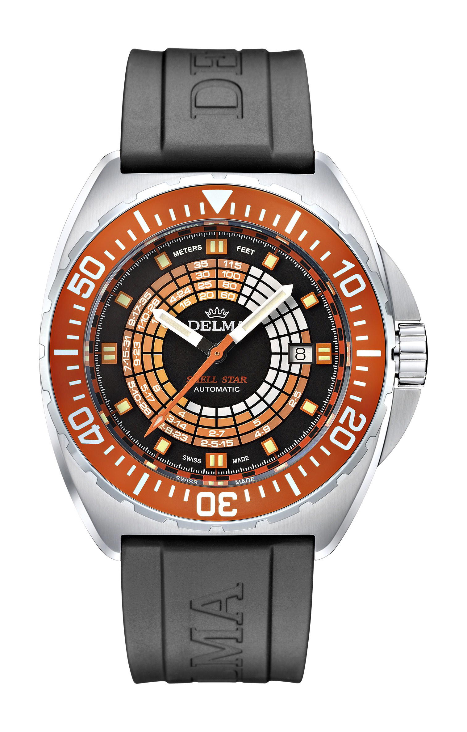 Delma Shell Star 44 Decompression Timer