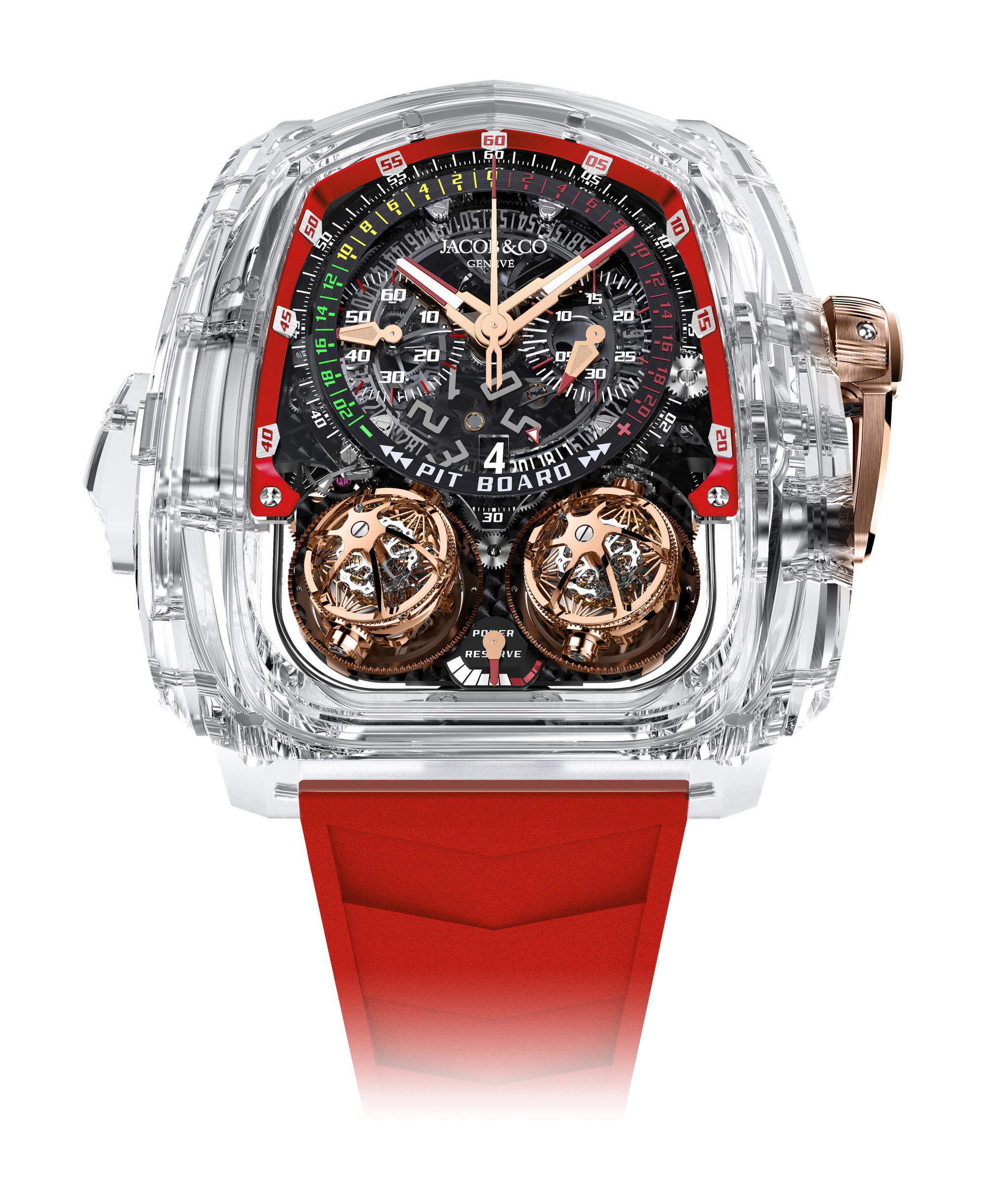 Jacob & Co Twin Turbo Furious Sapphire Crystal