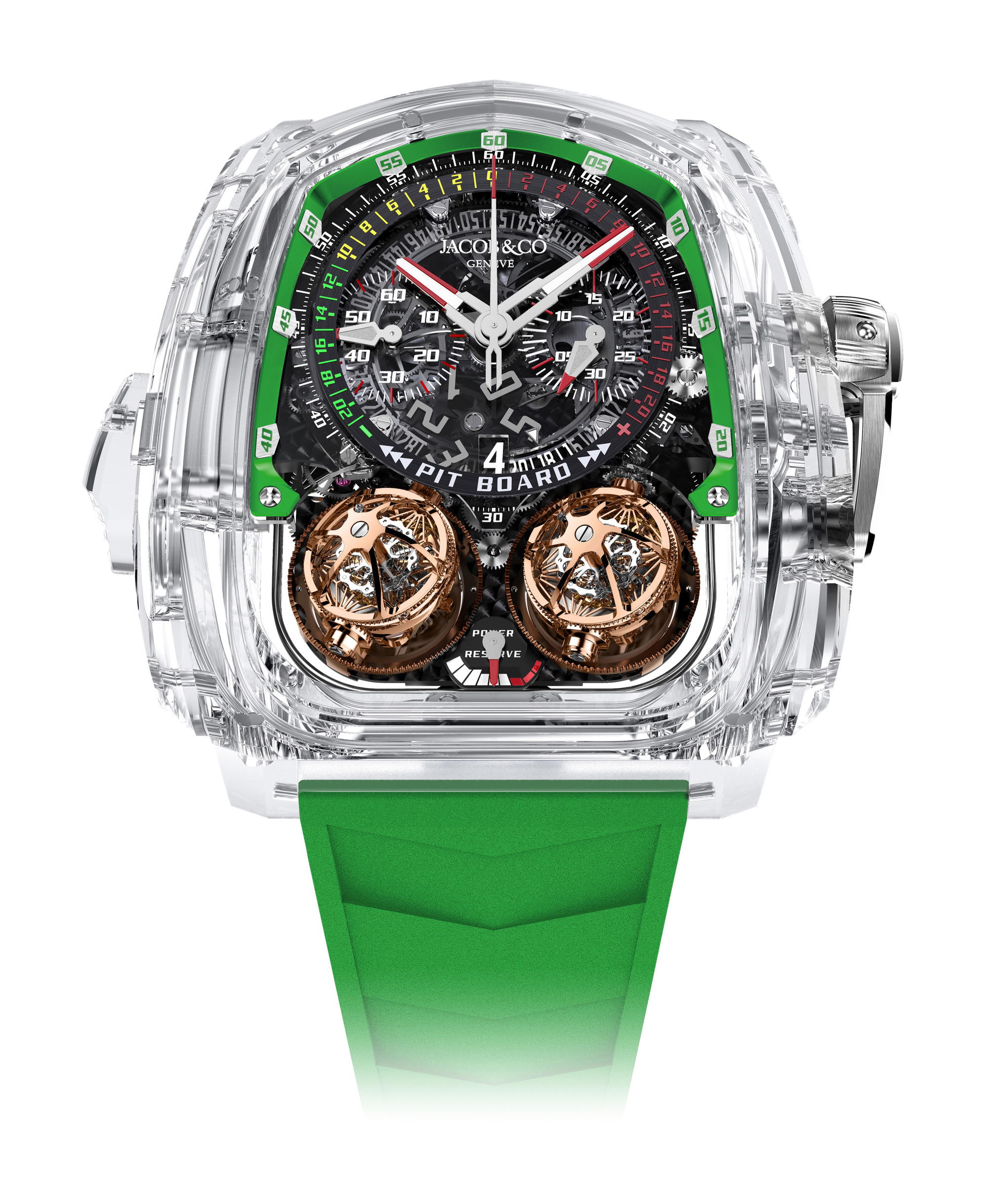 Jacob & Co Twin Turbo Furious Sapphire Crystal