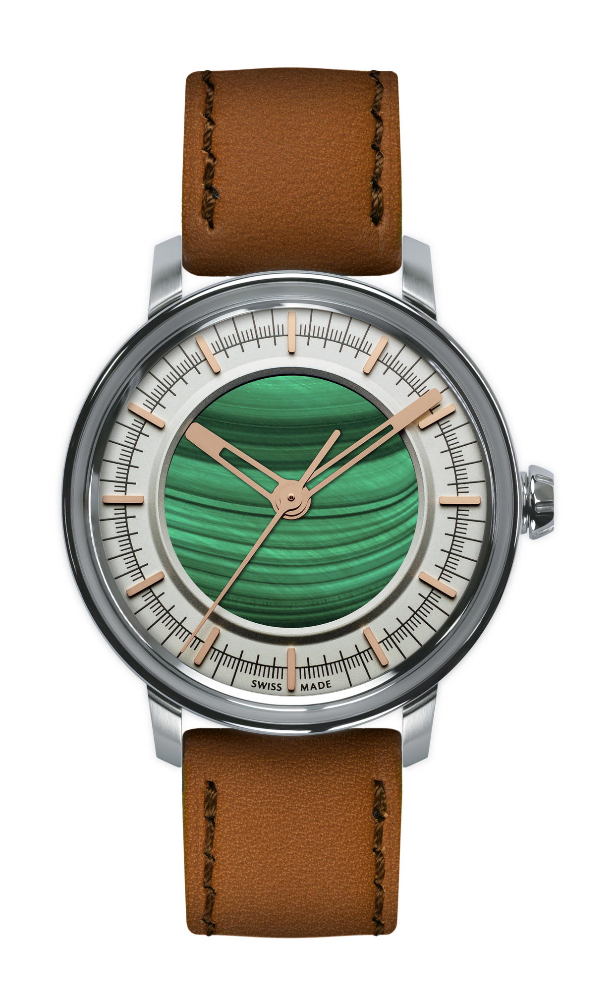 Lundis Bleus Métiers d'Art Ref.1120-MA "Malachite - Silver "