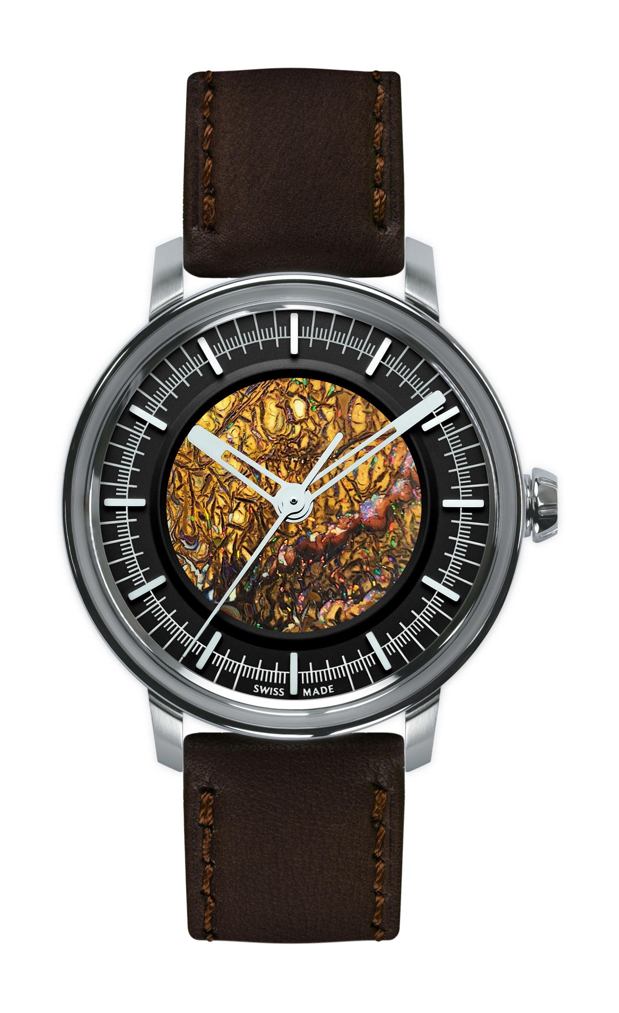 Lundis Bleus Métiers d'Art Ref.1120-MA "Yowah Nut Opal - Black "