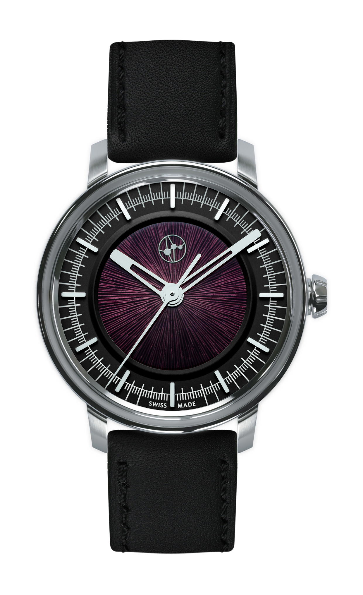 Lundis Bleus Métiers d'Art Ref.1120-MA "Burgundy - Black"