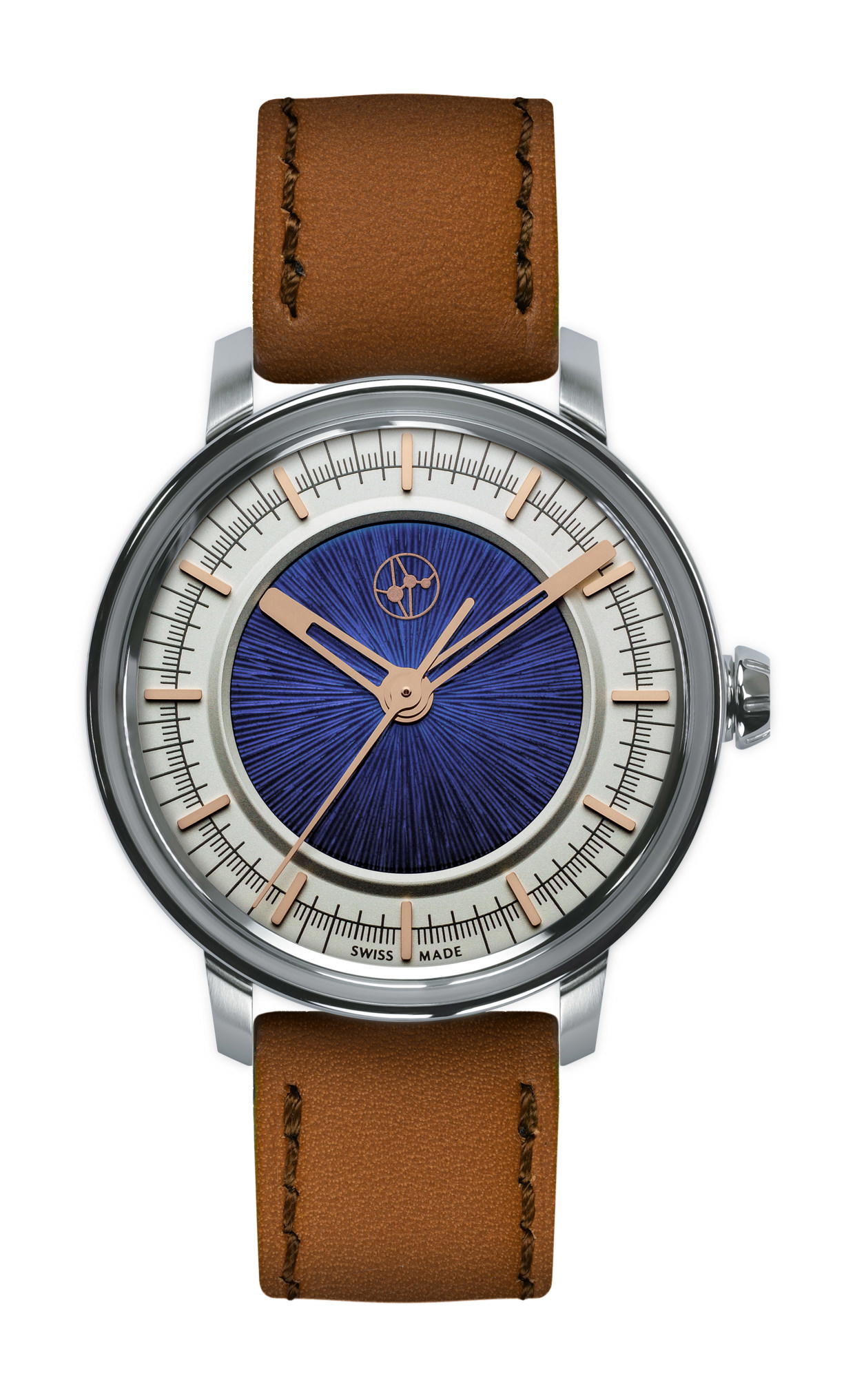 Lundis Bleus Métiers d'Art Ref.1120-MA "Tanzanite Blue - Silver"