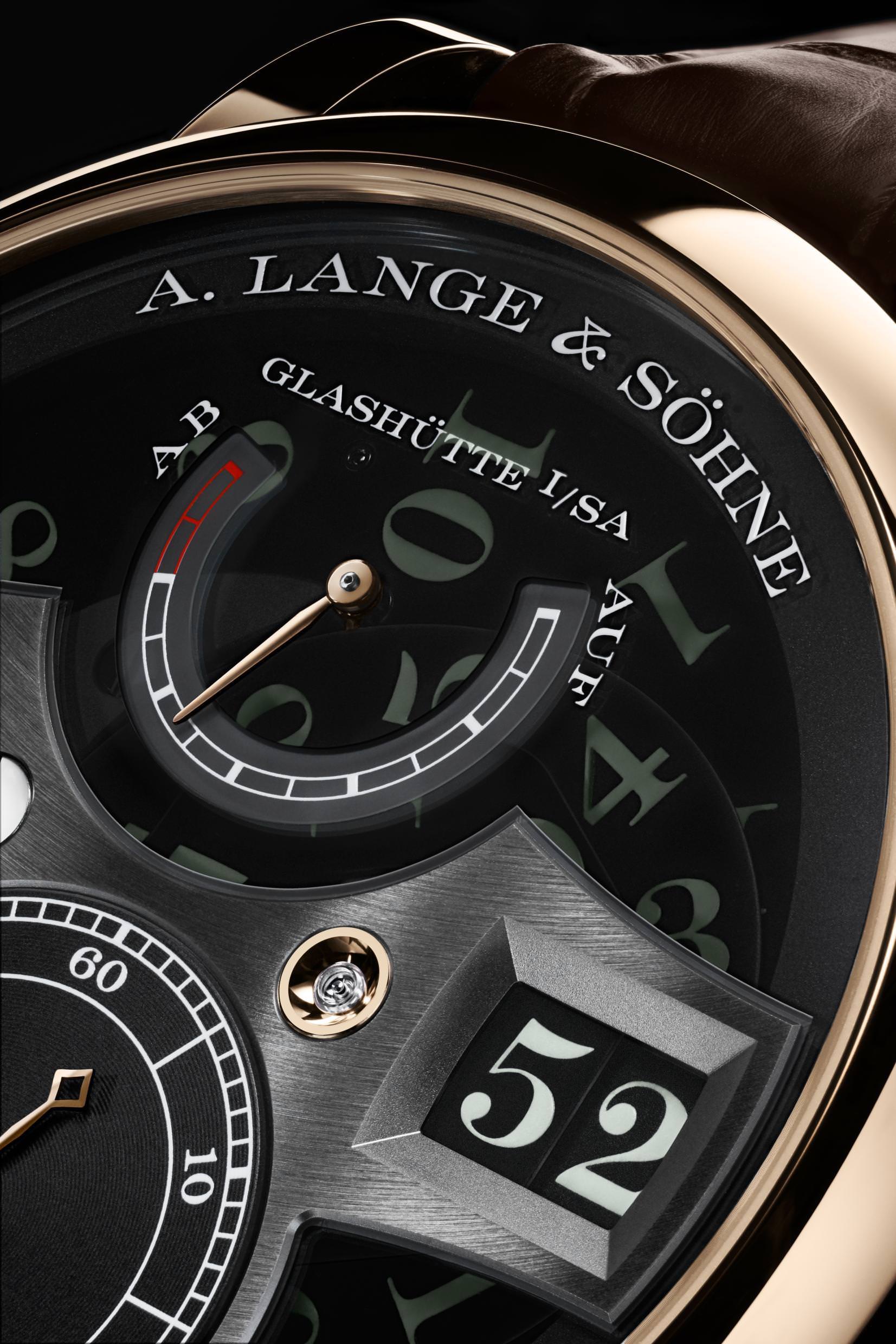 A. Lange &amp; Söhne Zeitwerk Honey gold "Lumen"