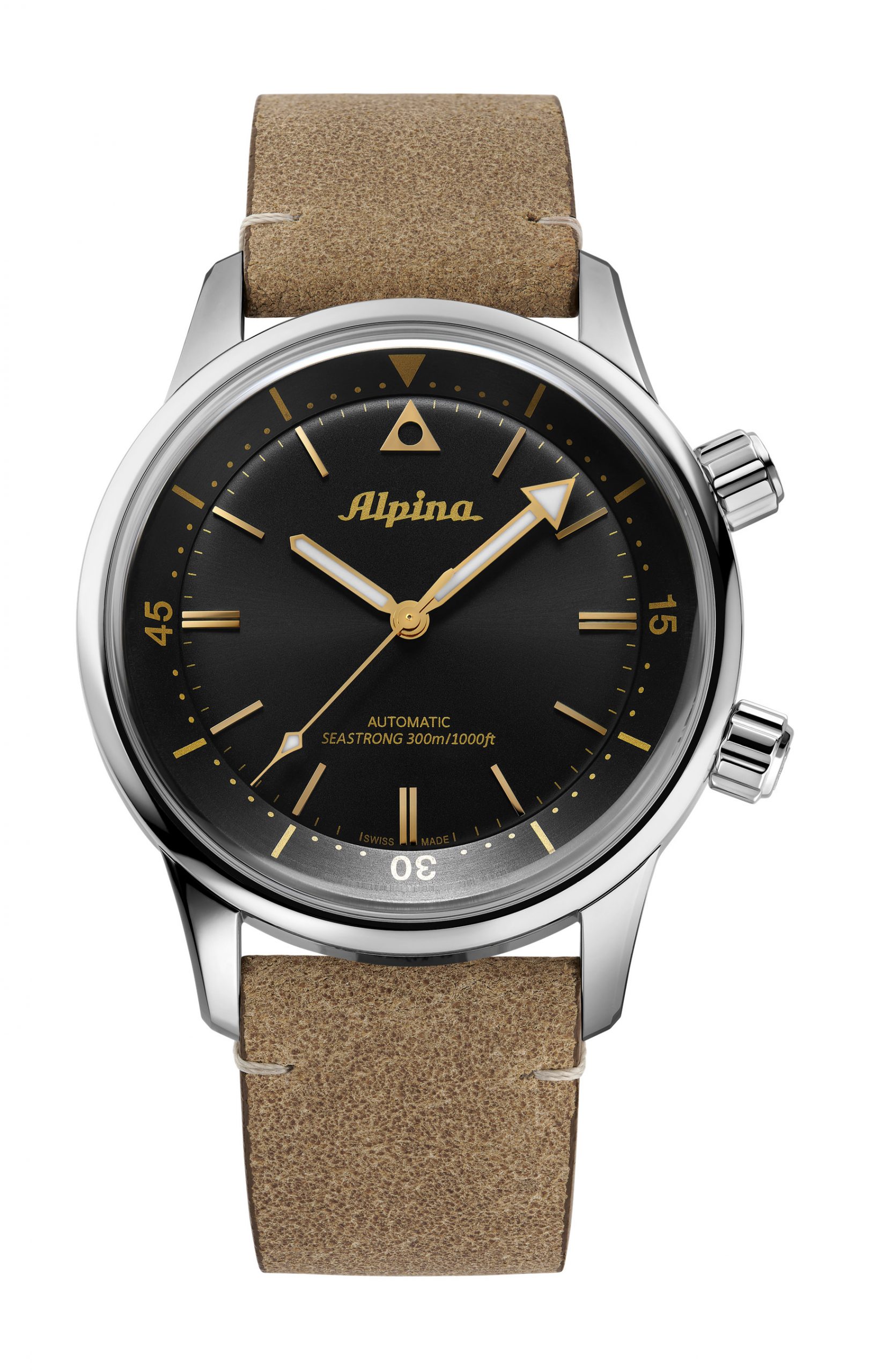 Alpina Seastrong Diver 300 Heritage Black