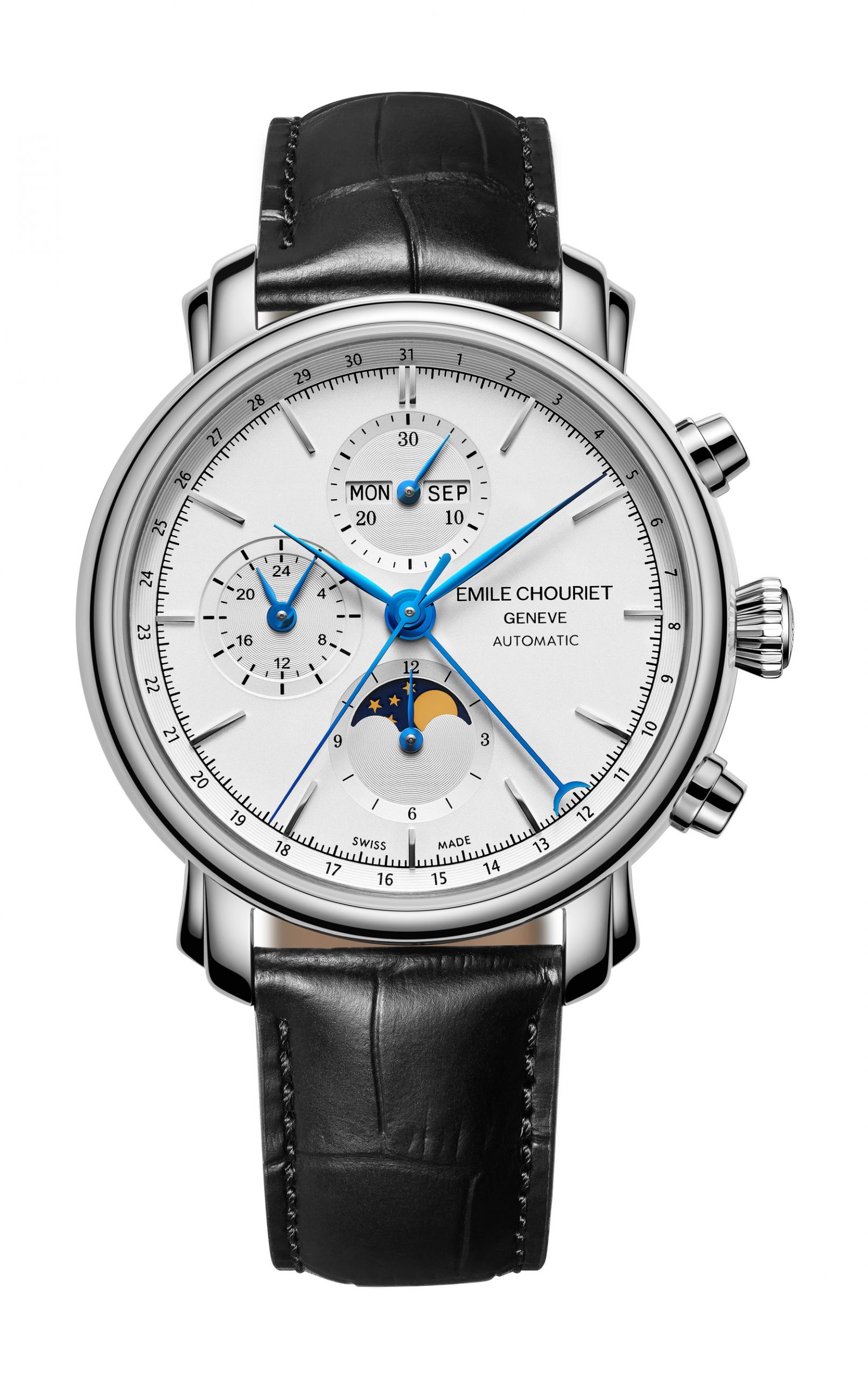 Emile Chouriet Lac Léman Calendar Chronograph