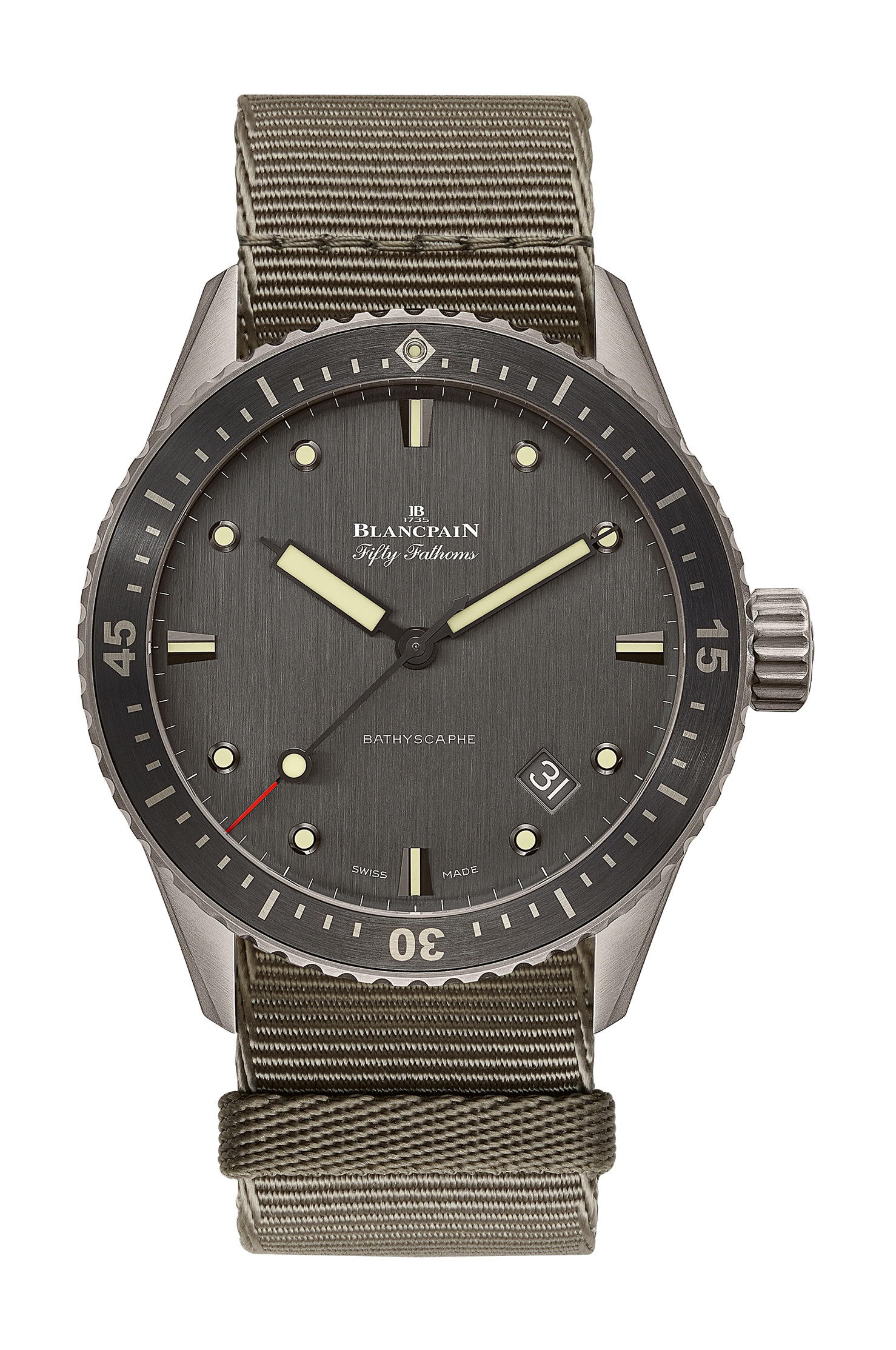 Blancpain Fifty Fathoms Bathyscaphe Titanium