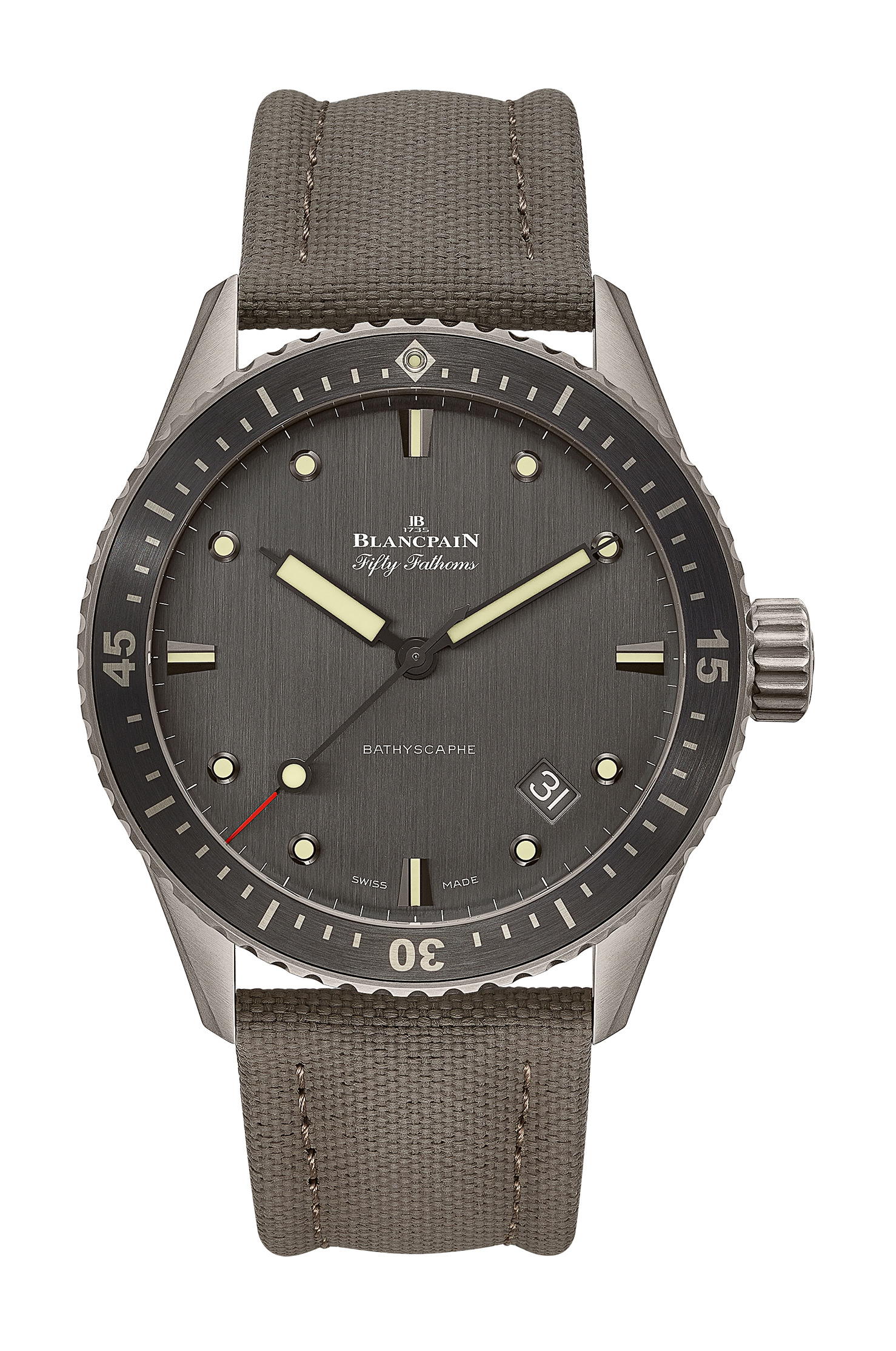 Blancpain Fifty Fathoms Bathyscaphe Titanium