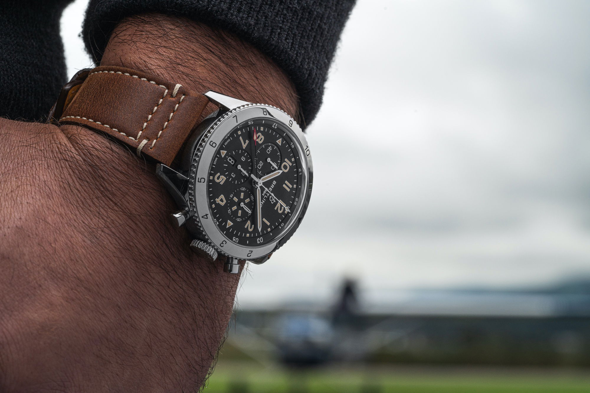 Breitling Super AVI B04 Chronograph GMT 46 P-51 Mustang