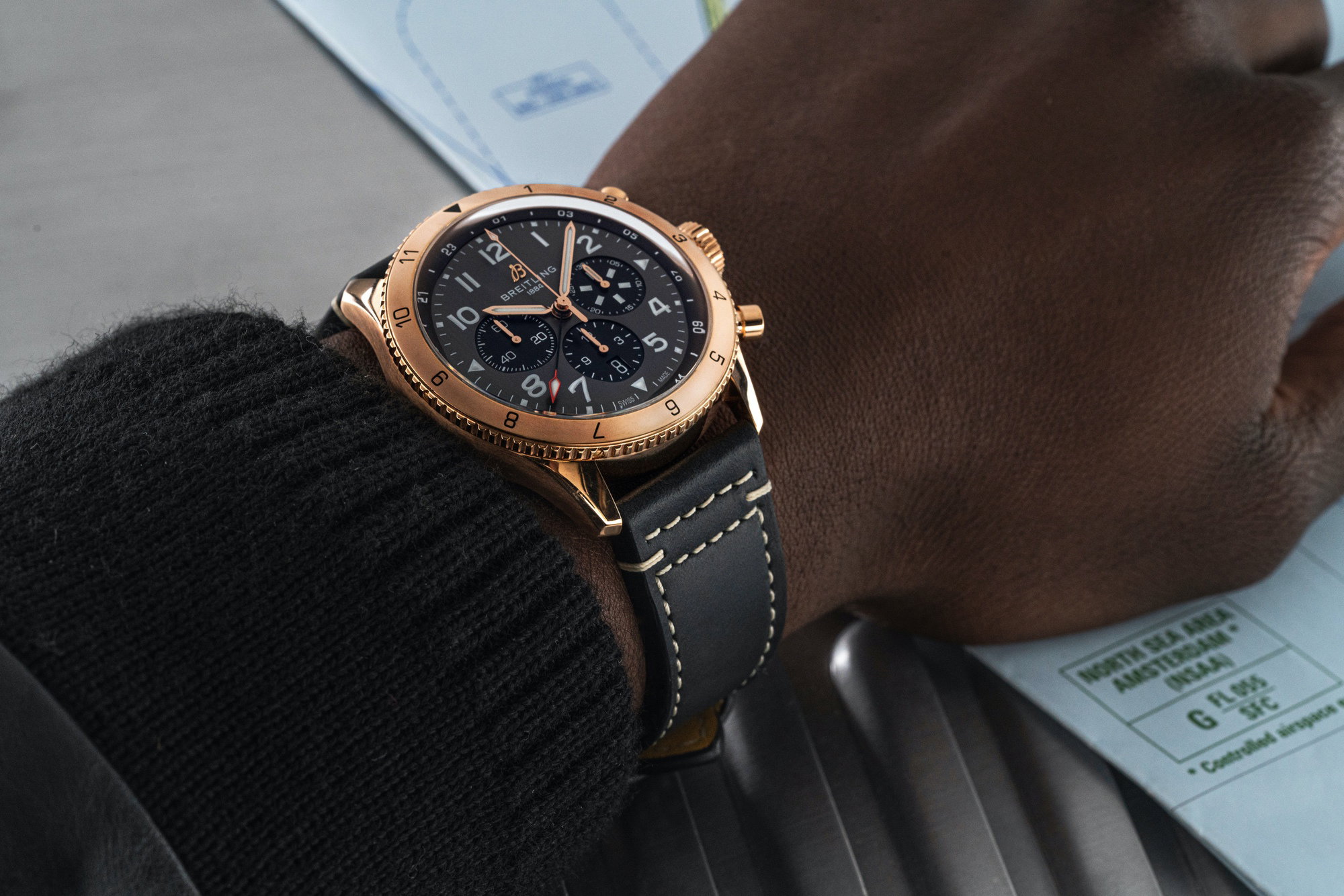 Super AVI B04 Chronograph GMT 46 P-51 Mustang - Image 3