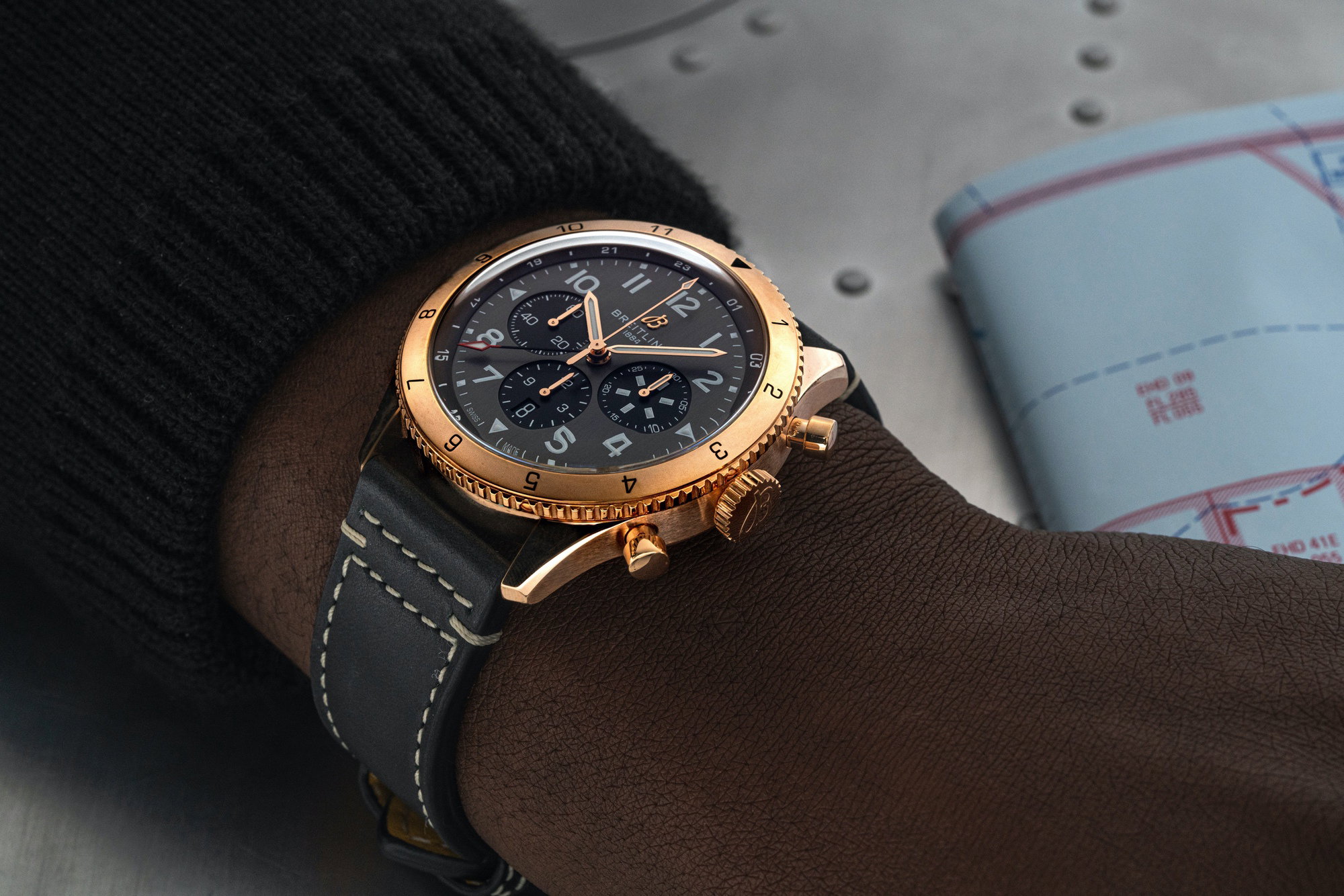Super AVI B04 Chronograph GMT 46 P-51 Mustang - Image 7