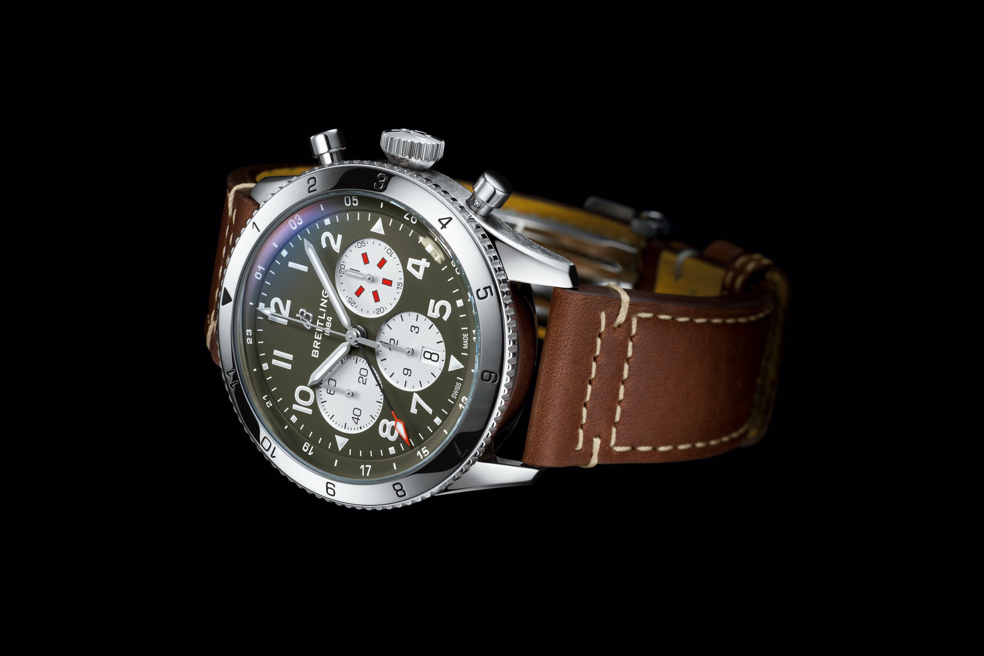Super AVI B04 Chronograph GMT 46 Curtiss Warhawk - Image 3