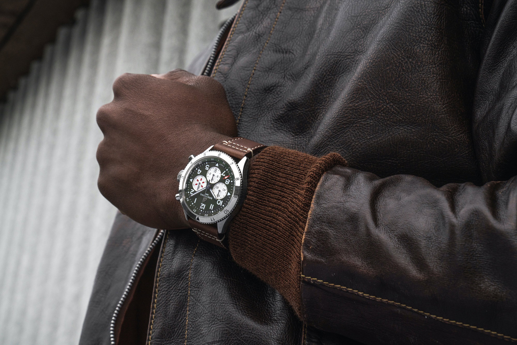 Super AVI B04 Chronograph GMT 46 Curtiss Warhawk - Image 7