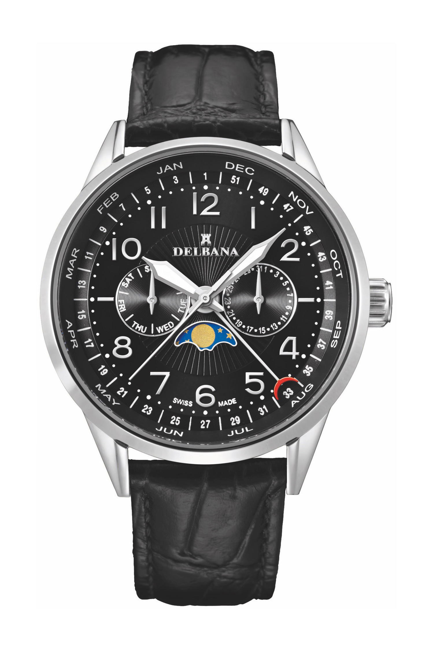 Delbana Retro Moonphase