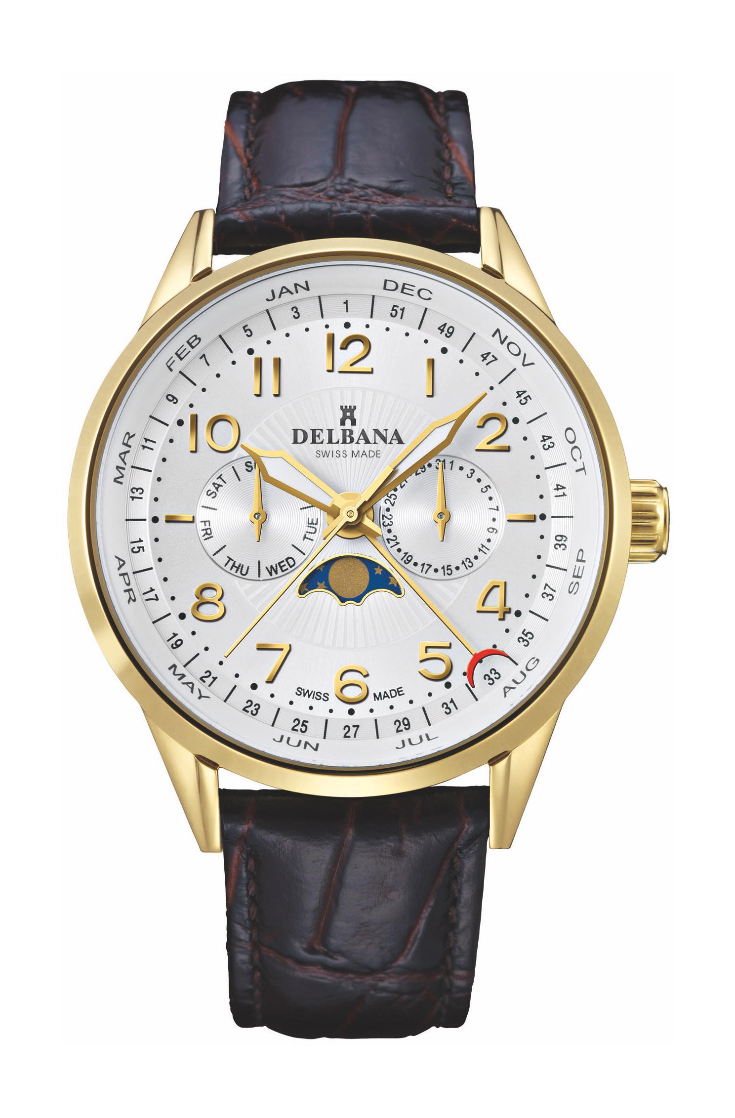 Delbana Retro Moonphase