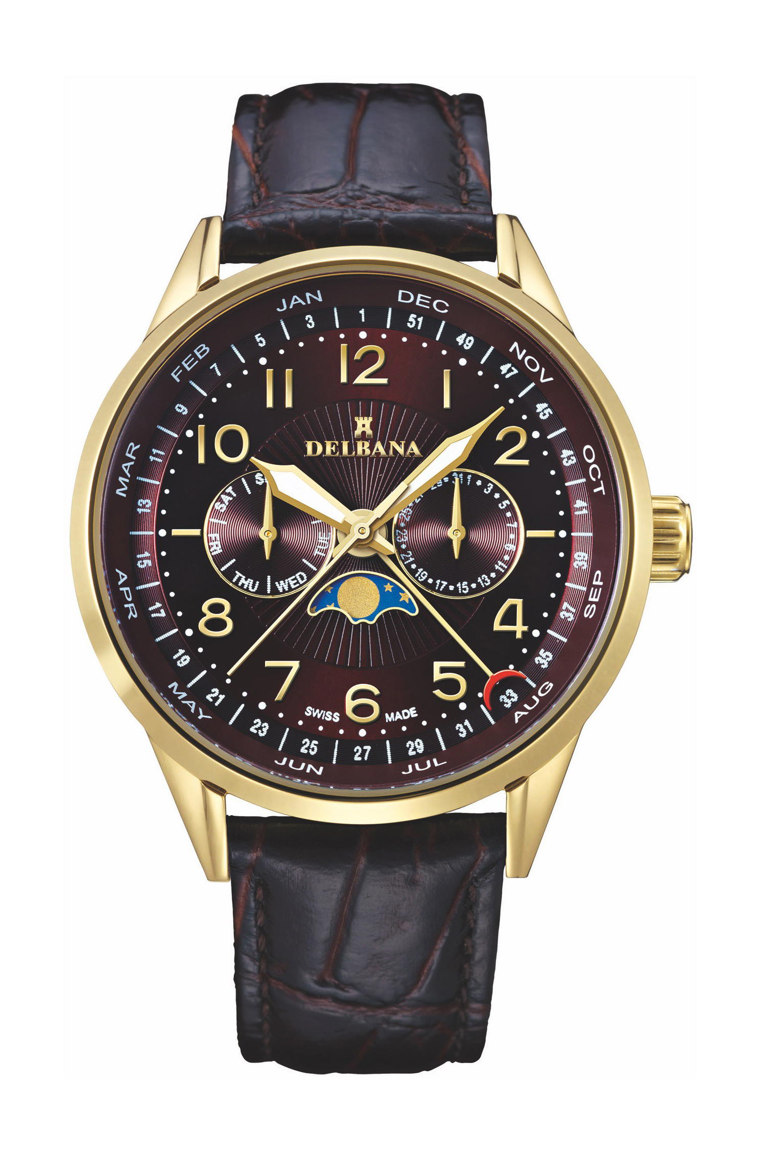Delbana Retro Moonphase