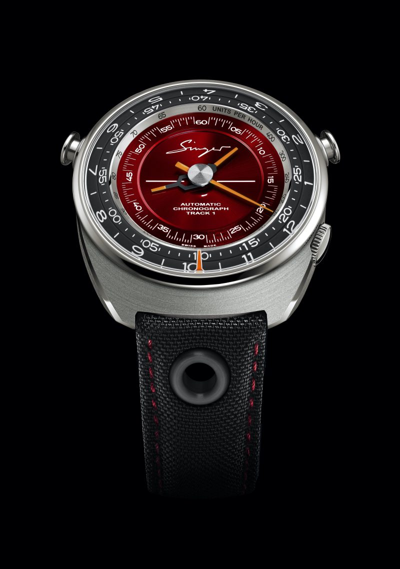 Singer Reimagined Track1 Flamboyant Red Edition