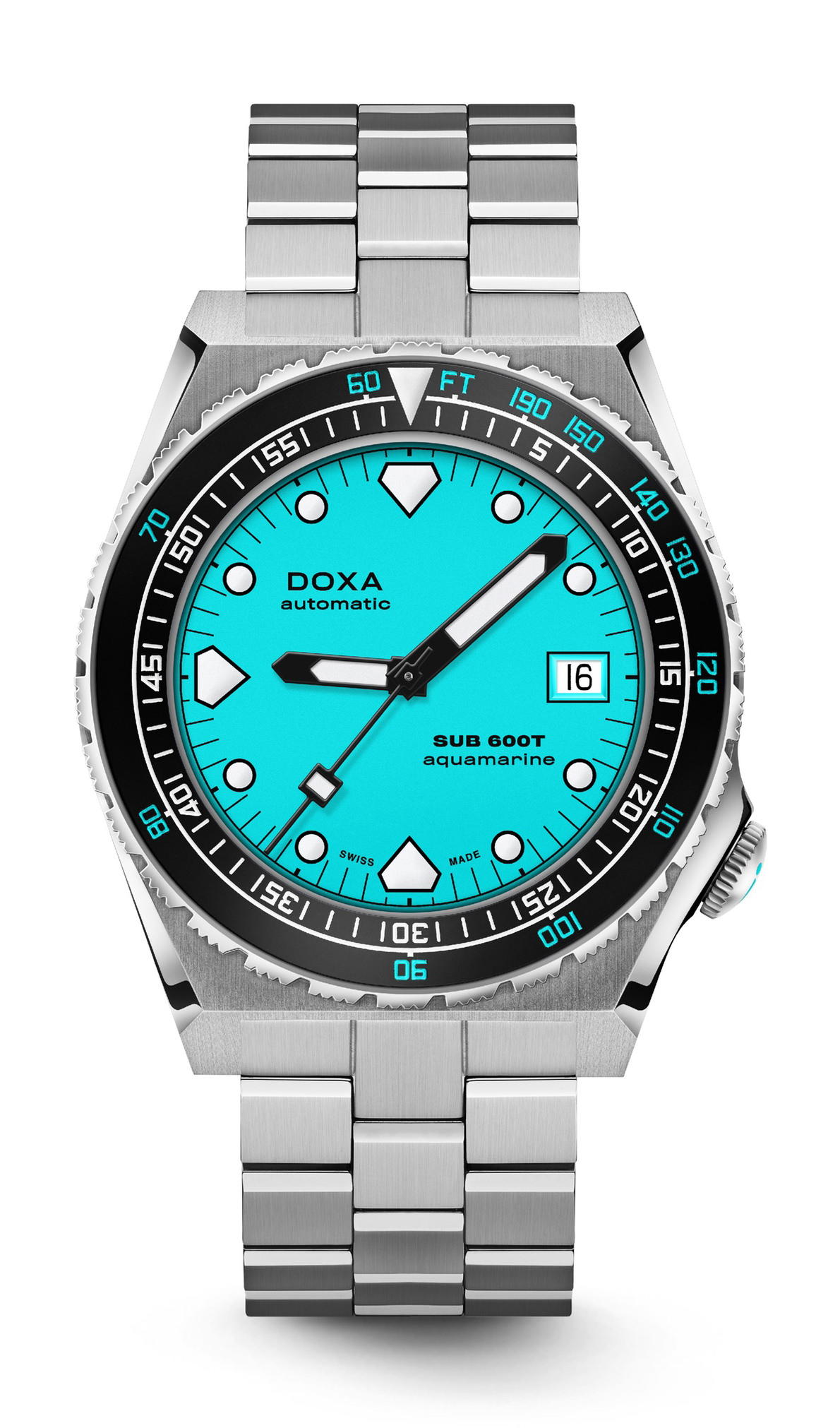 Doxa SUB 600T Aquamarine Ceramic Bezel