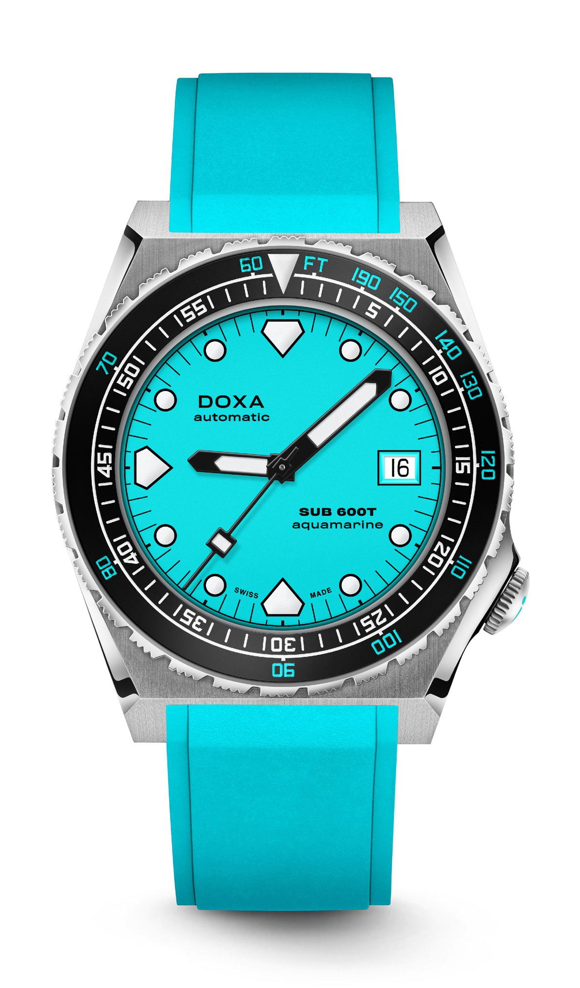 Doxa SUB 600T Aquamarine Ceramic Bezel