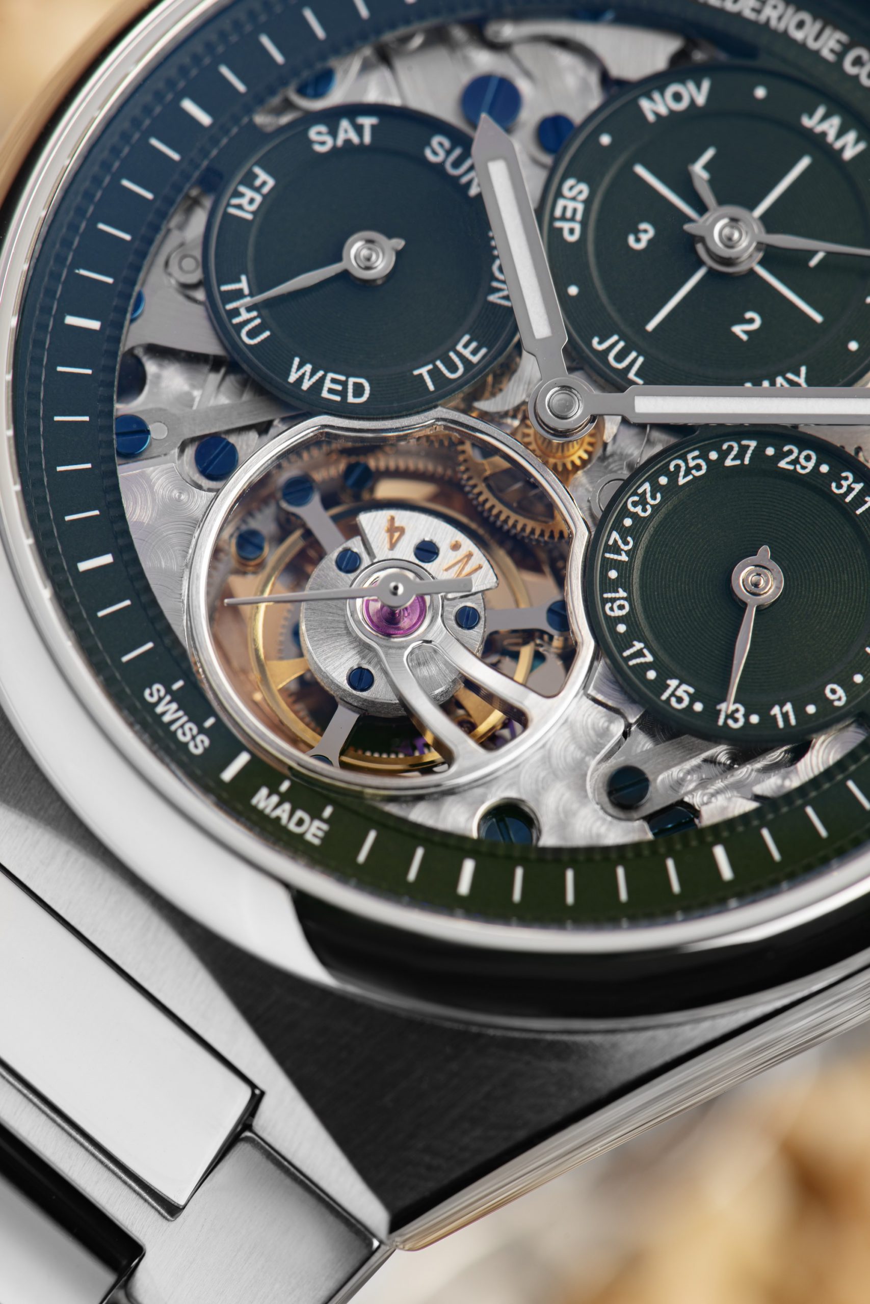 Frédérique Constant Highlife Tourbillon Perpetual Calendar Manufacture Emerald