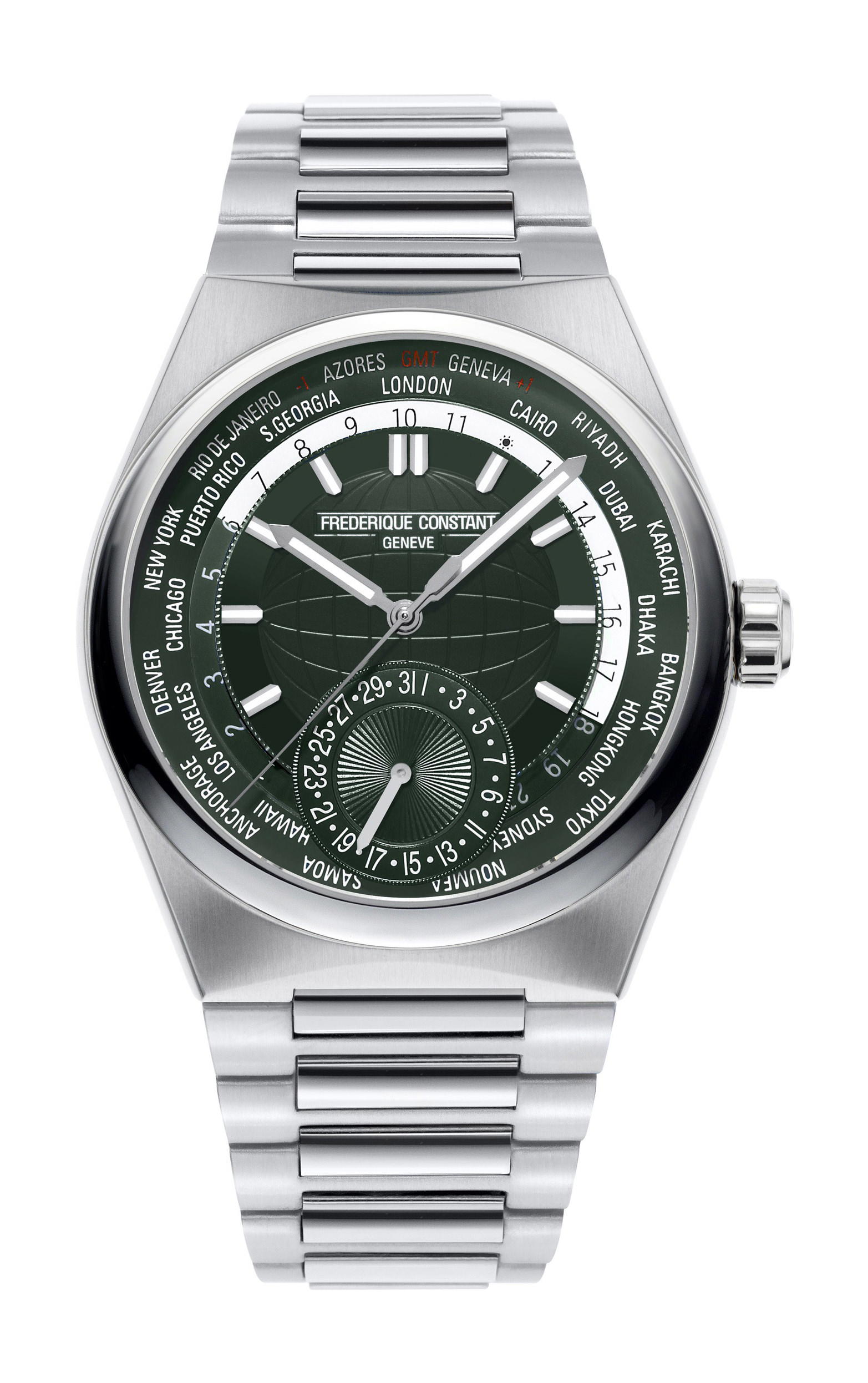 Frederique Constant Highlife Worldtimer Manufacture Emerald