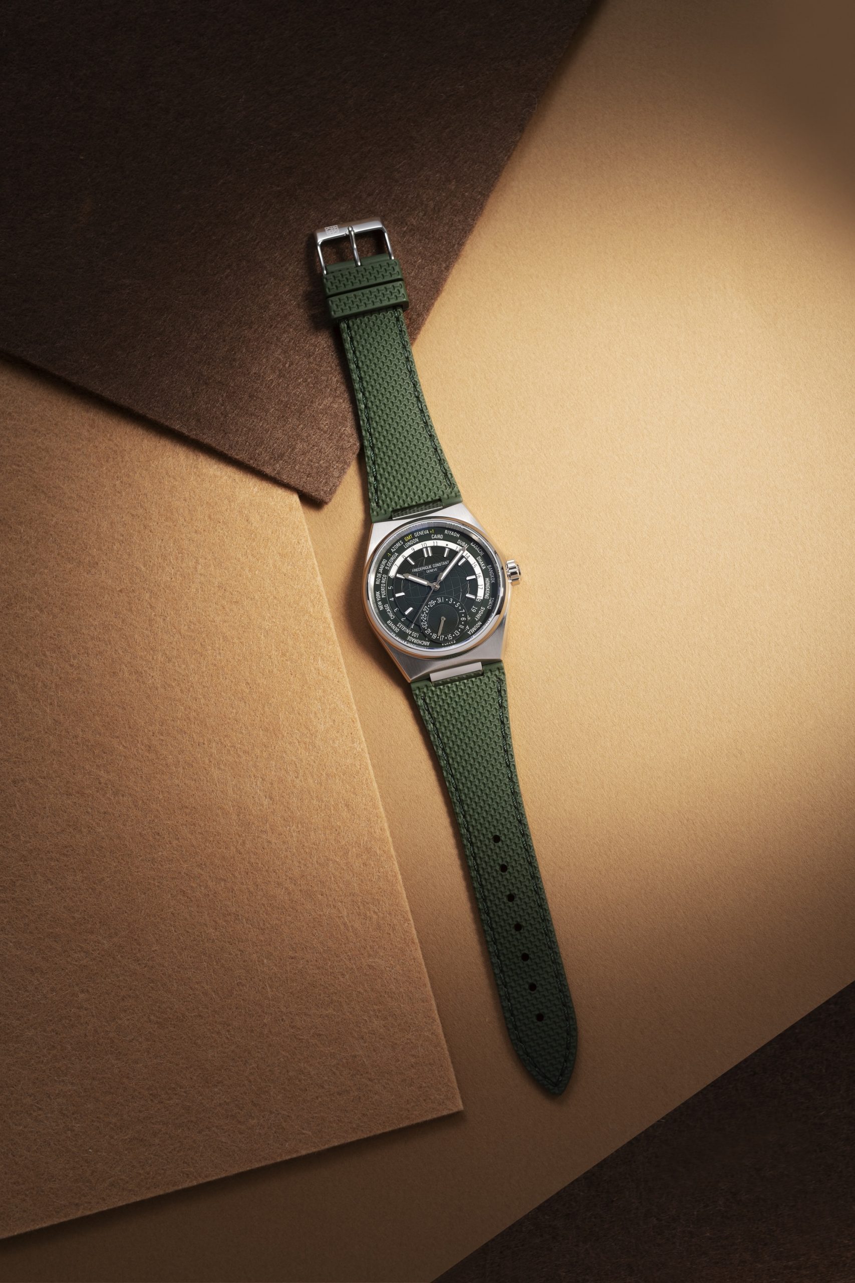 Frédérique Constant Highlife Worldtimer Manufacture Emerald