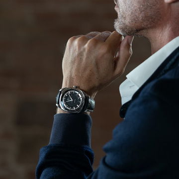 Perrelet LAB Peripheral 3 Hands & Date Black