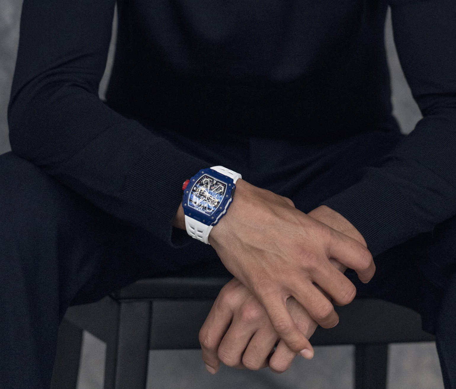 Richard Mille RM 35-03 Automatic Winding Rafael Nadal Blue Quartz TPT